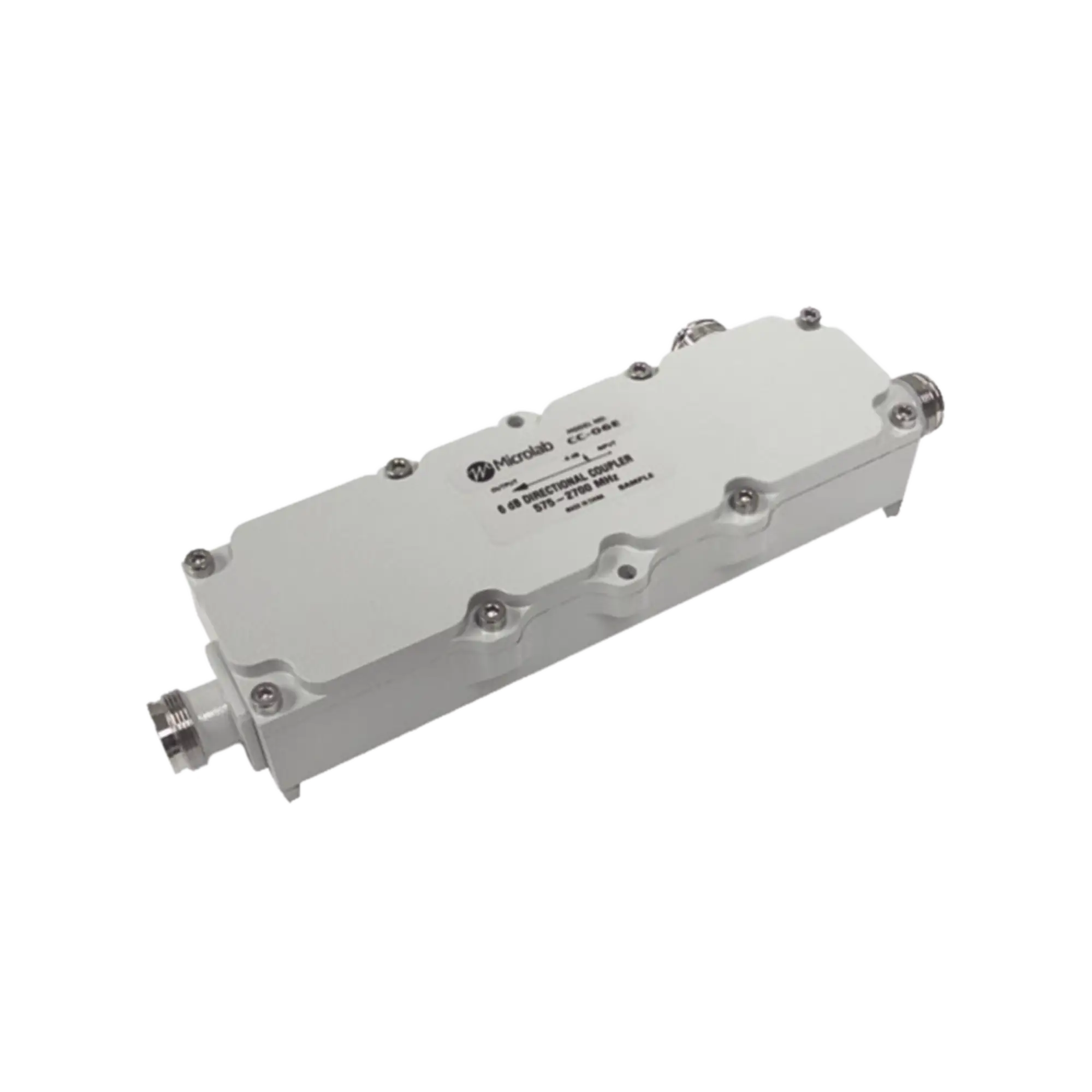 Acoplador direccional 10dB 575-2700MHz 300W – 161 dBc 4.3 – 10 IP67