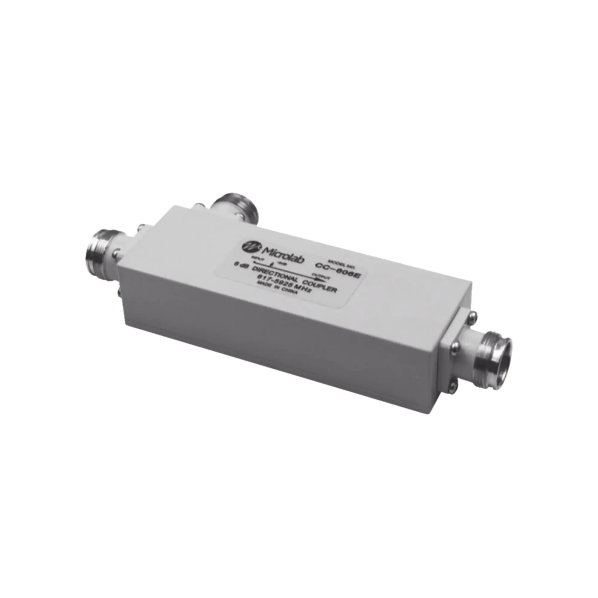 Acoplador direccional 6dB 617-5925MHz 300W-161dBc 4.3-10 IP67