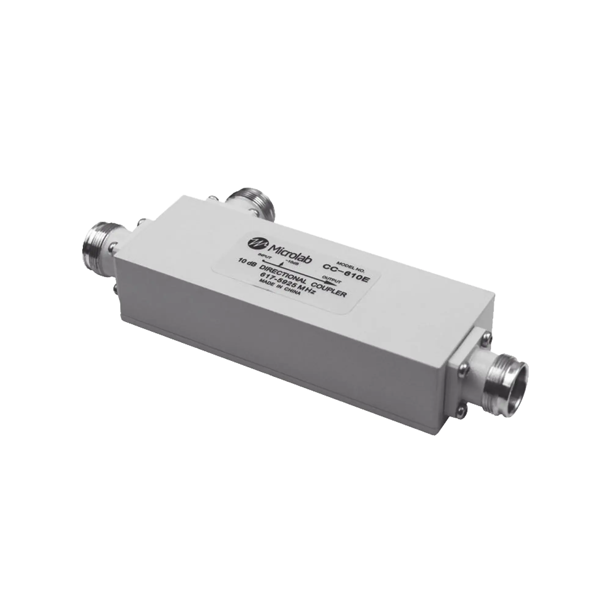 Acoplador direccional 10dB 617-5925MHz 300W-161dBc 4.3-10 IP67
