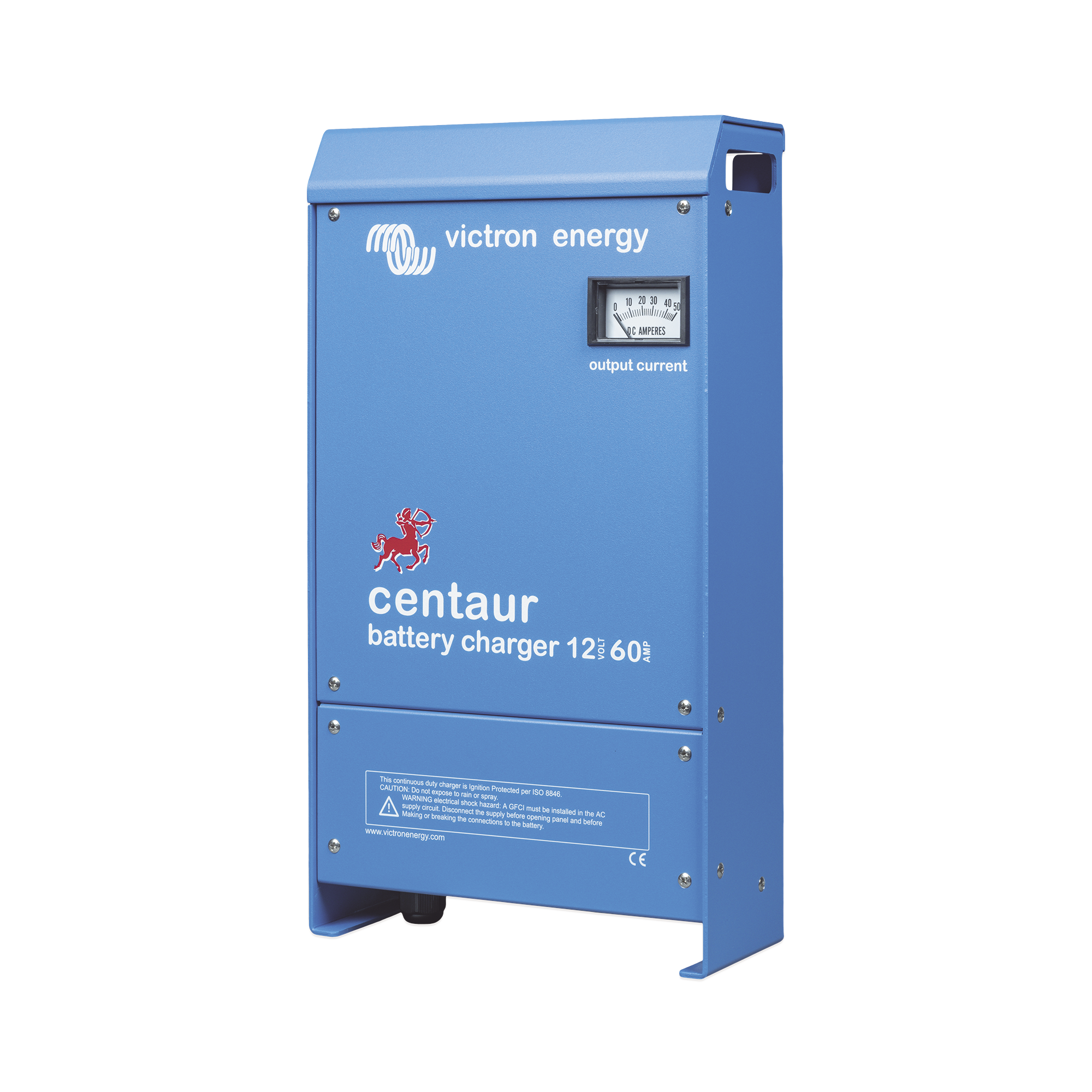 Centaur 24/60 / Cargador de Baterías 24V, 60A / Para Ambientes Marinos y Terrestres. /  Bancos de 140 a 600 Ah