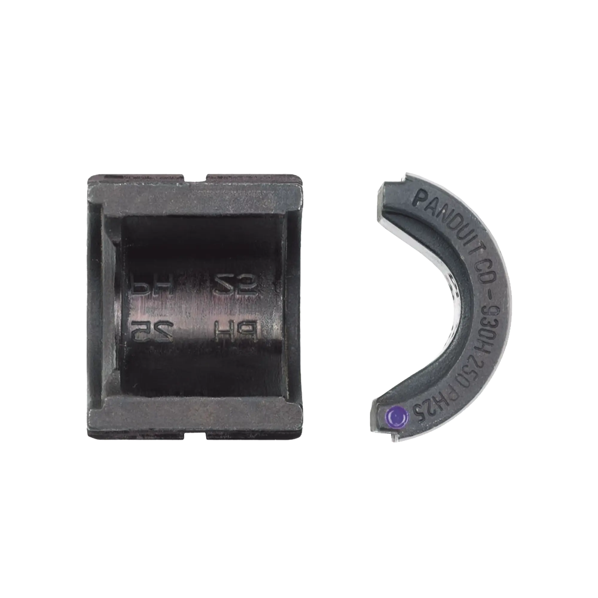 Dado de Prensado para Herramienta de Crimpado CT-29XX. Para Conectores a Tierra Tipo «E» GCE250-1/0, GCE250-250, Cruzado GCC6X6250-1/0, GCC6X6. Código Negro PG25