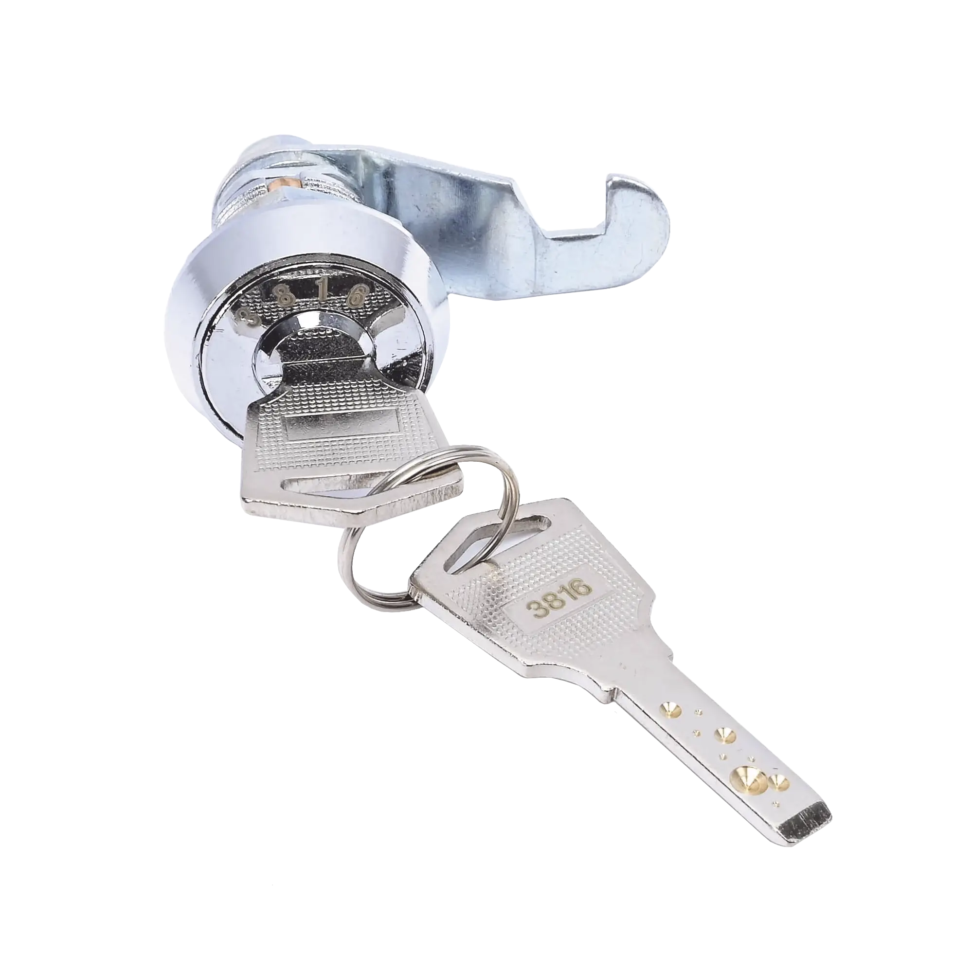 Chapa con llave codificada para Gabinetes GFP-GAPV4 (La llave solo abre su propia chapa, no otras).