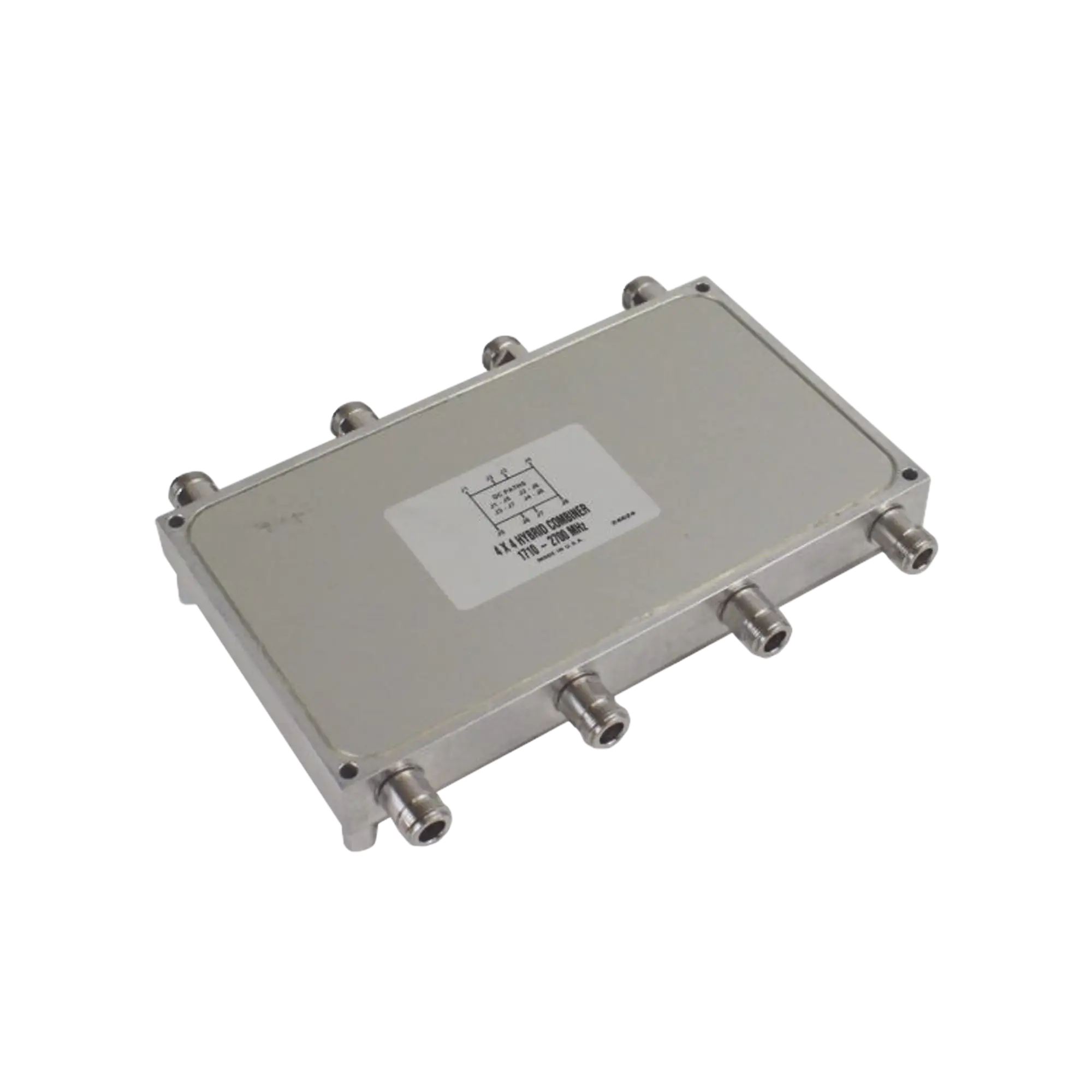 Combinador hibrido 4×4 694-2700MHz 150W -161dBc tipo N IP64