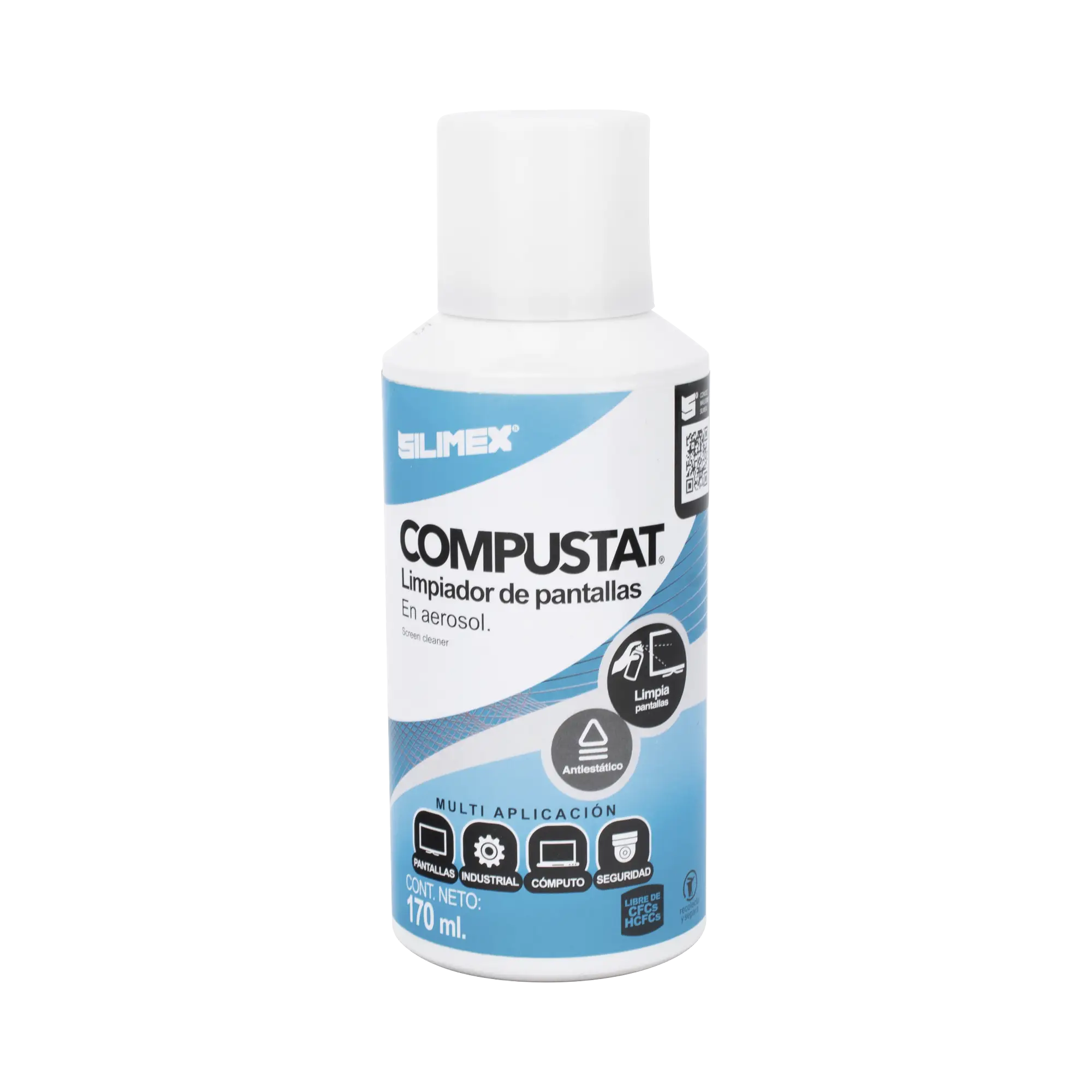 Limpiador de pantallas y cámaras, protector anti-estático en aerosol, con protección contra rayos UV, repelente de polvo, 170 ml