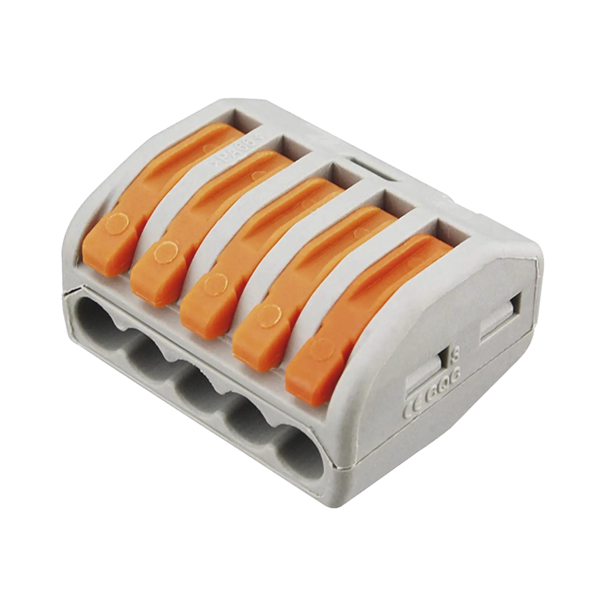 Conector Compacto para 1 Cable de Entrada 4 Cables de Salida / Cables Compatibles 12AWG-28AWG