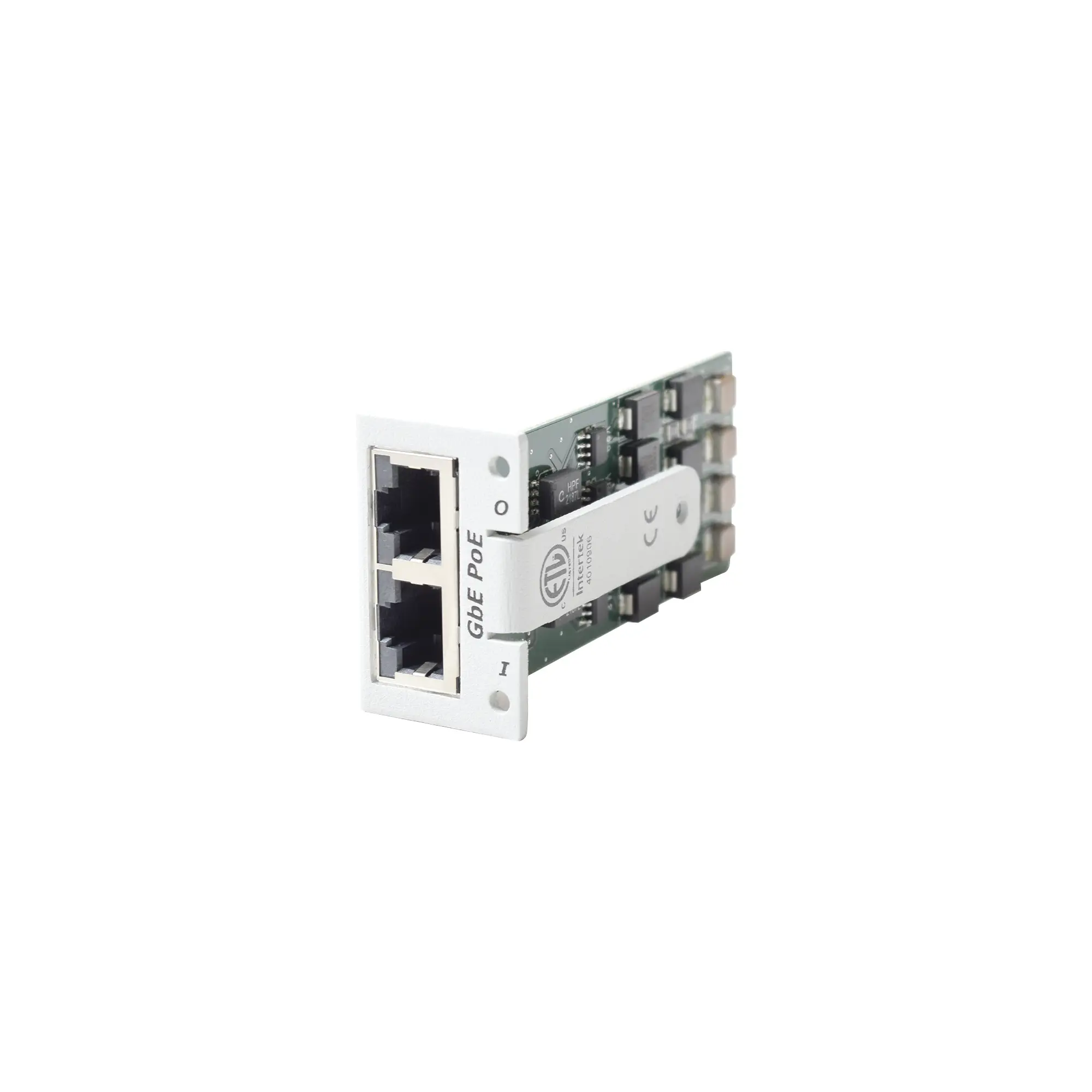 Modulo Protector PoE Individual Ethernet 10/100/1000 Mbps Para Chassis TCPXH Para Rack 19″