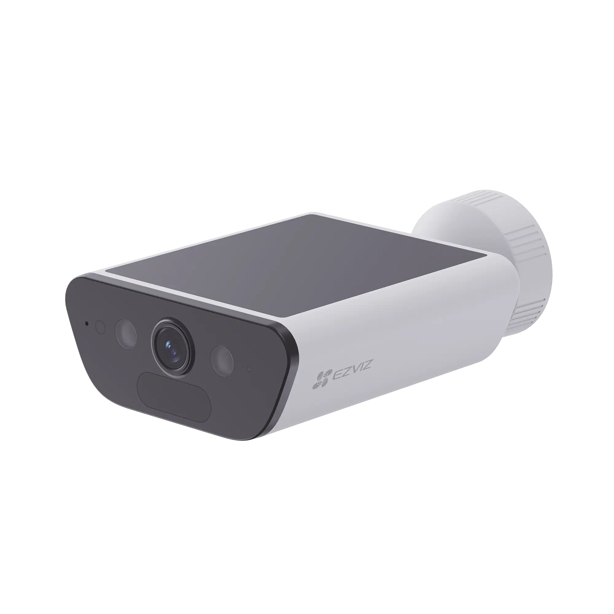 Camara de Bateria con Panel Solar Integrado / 4K Resolucion / WI-FI 6 / Vision Nocturna / Detección Humana y de Vehiculos / Batería de 10400 MAH / IP65