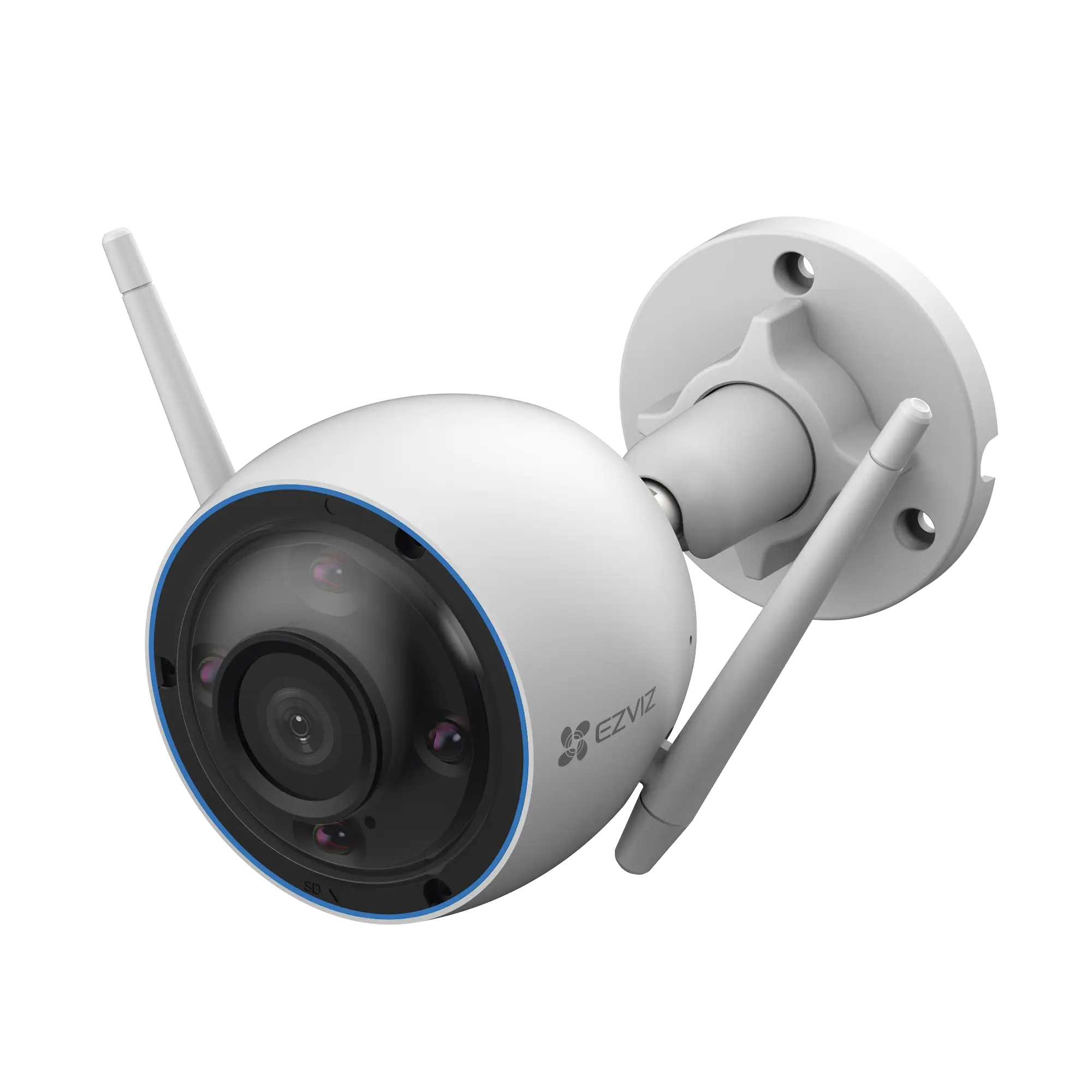Bala WiFi / 5MP (3K) / Detección humana / Detección de Vehiculo / Sirena / Luz Parpadeante / Colores en Oscuridad / Micro SD / Uso en Exterior