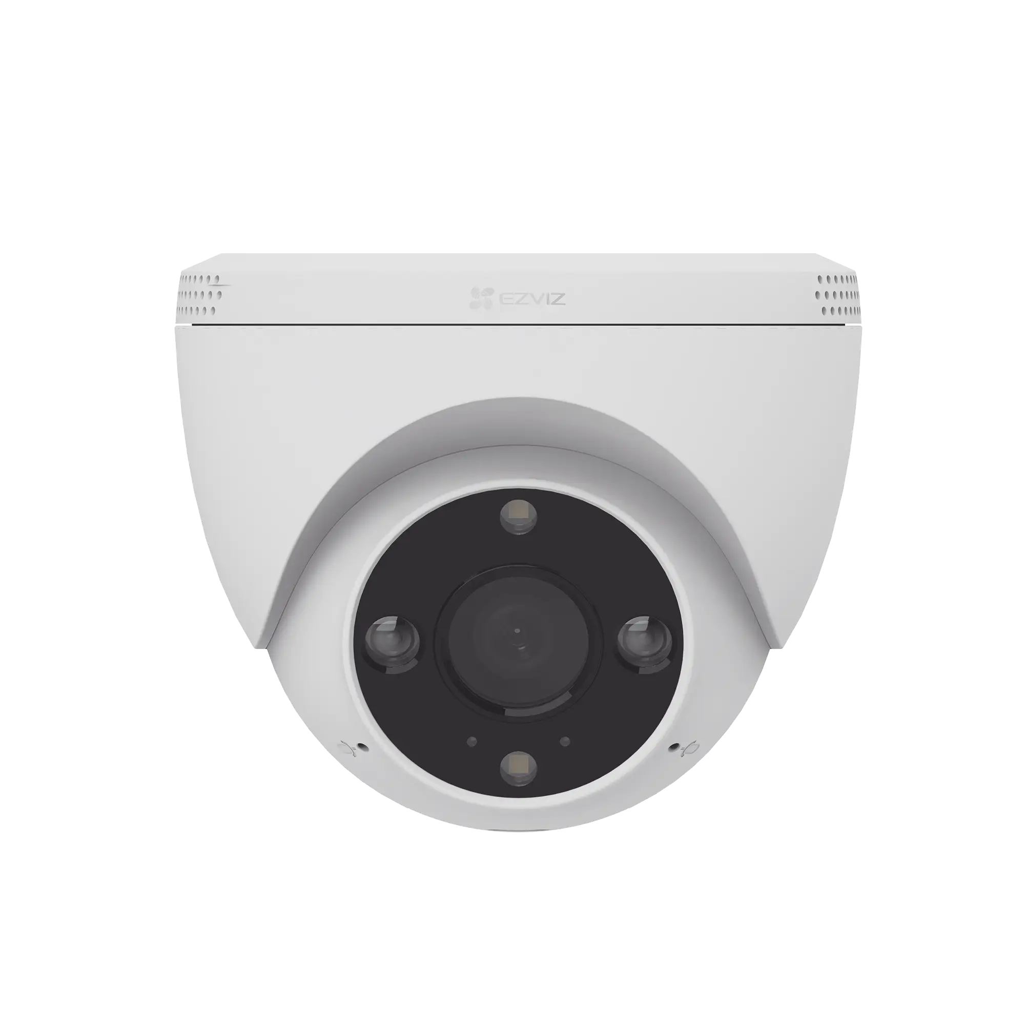 Domo IP 3 Megapíxel (2K) / Wi-Fi / Sirena y Estrobo /Audio de Dos Vías / Detección Humana y Vehiculo / Notificación Push / Audios Personalizables / Ranura Para Memoria hasta 512GB / Uso en Exterior IP67