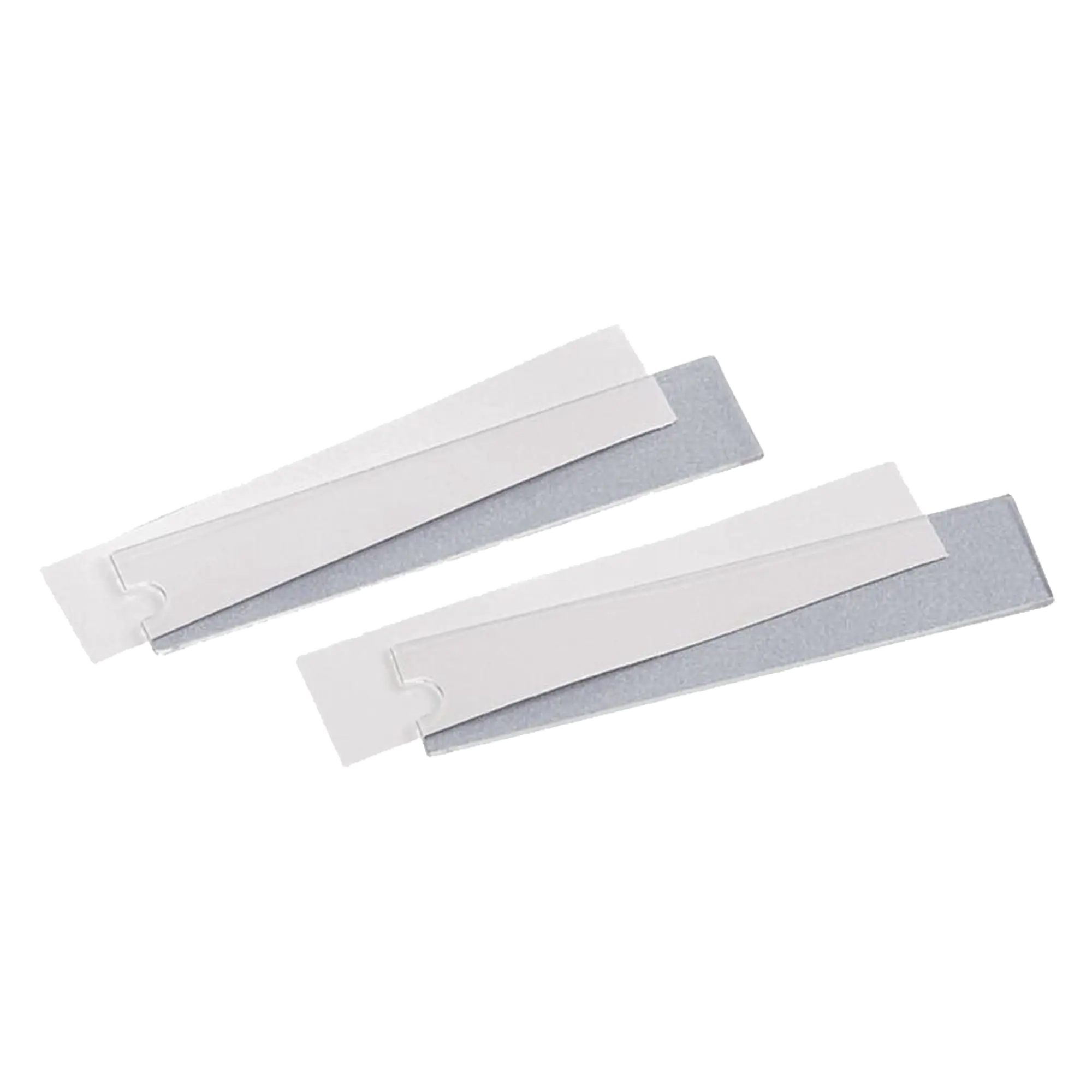 Kit de 50 Etiquetas y 50 Cubiertas, para Uso con Placas de Pared Mini-Com® Ejecutivas o Clásicas con Espacio para Etiqueta
