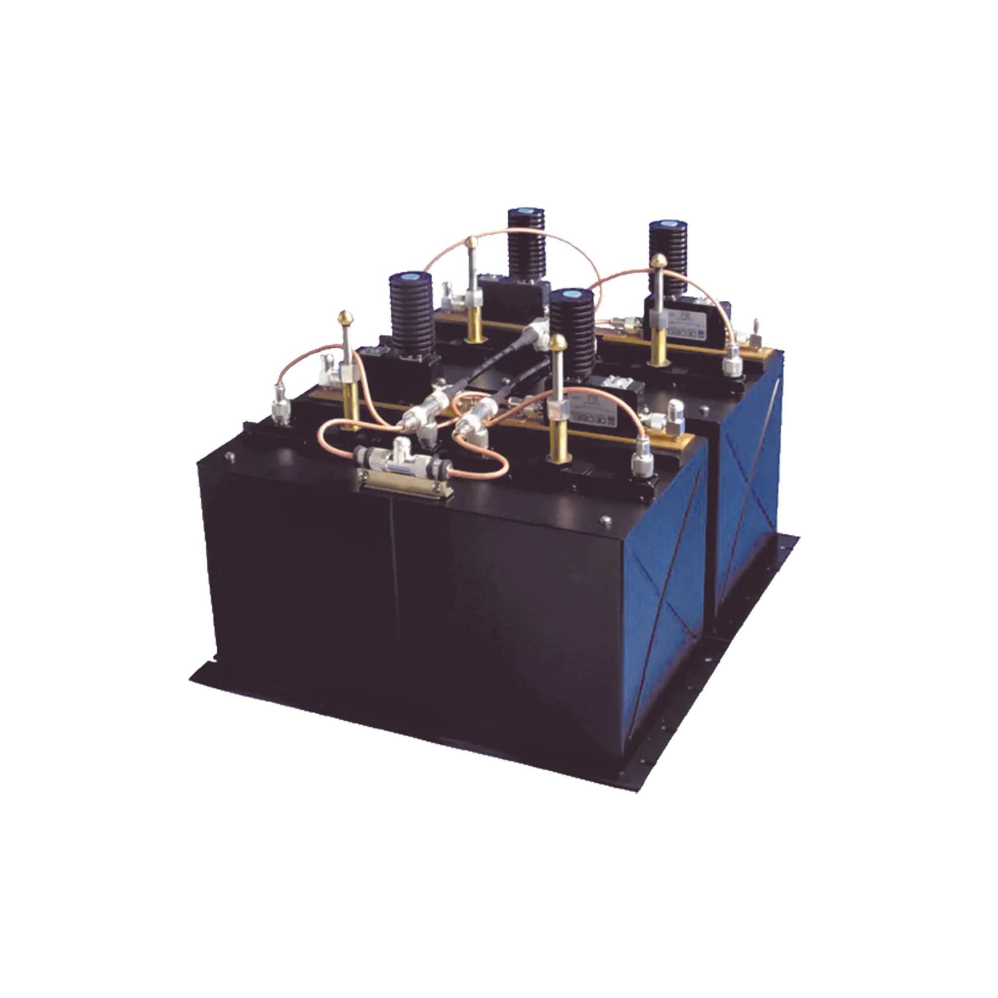 Combinador dB SPECTRA, en Panel /Rack 19″, 410-430 MHz,3 Canales, 100 kHz de Sep. N Hembras.