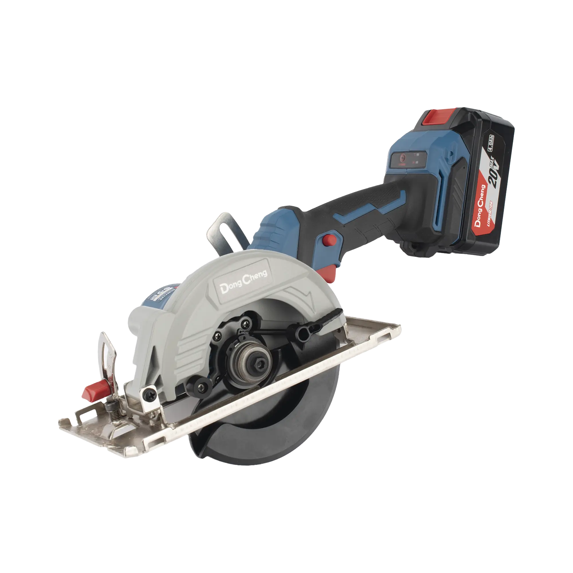 Sierra circular Inalmbrica sin escobillas de 20V, Incluye una Batería de 4.0Ah y Cargador.