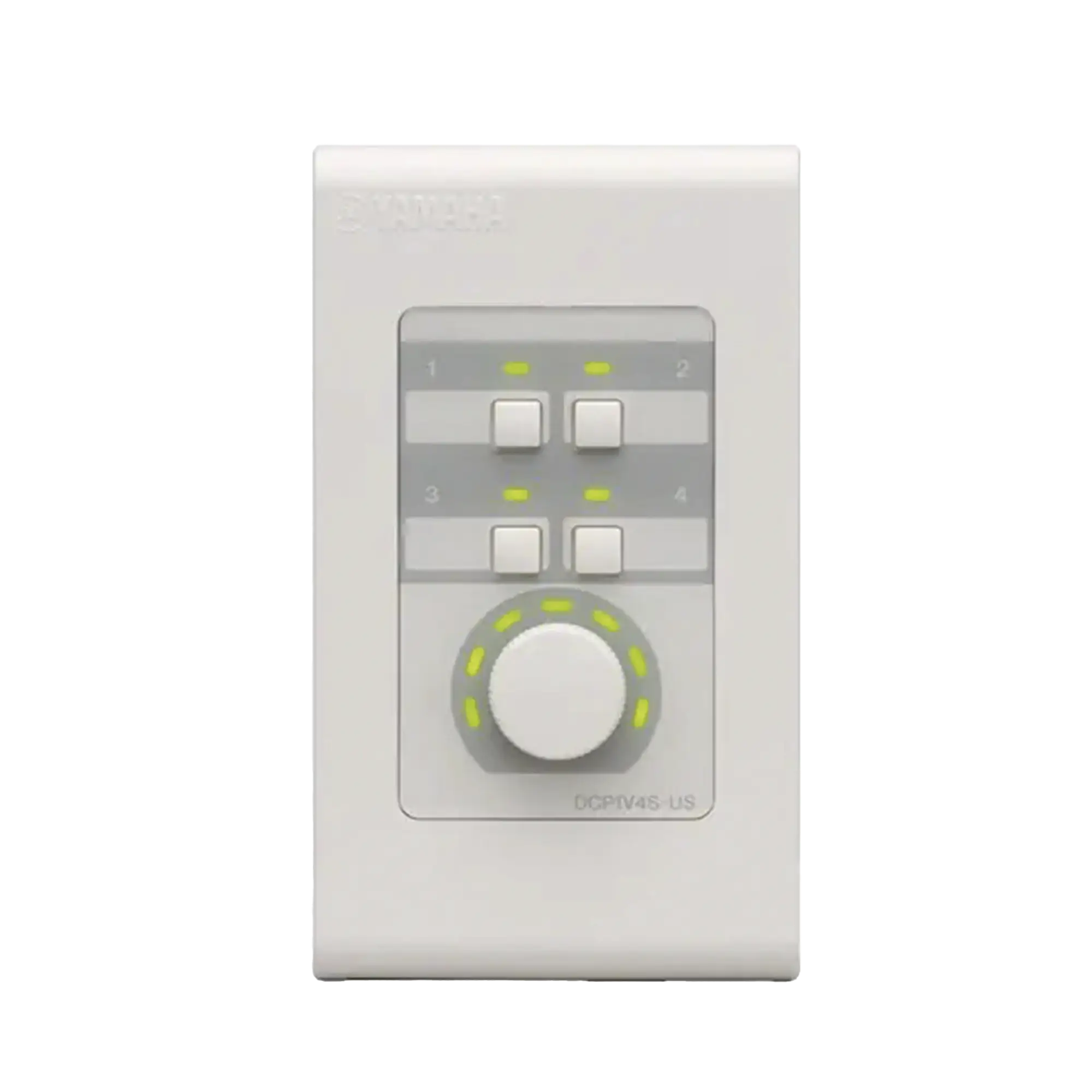 Panel de Control Digital | 1 Volumen | 4 Switches Configurables | Compatible con Procesadores Serie MA, PA, y MTX