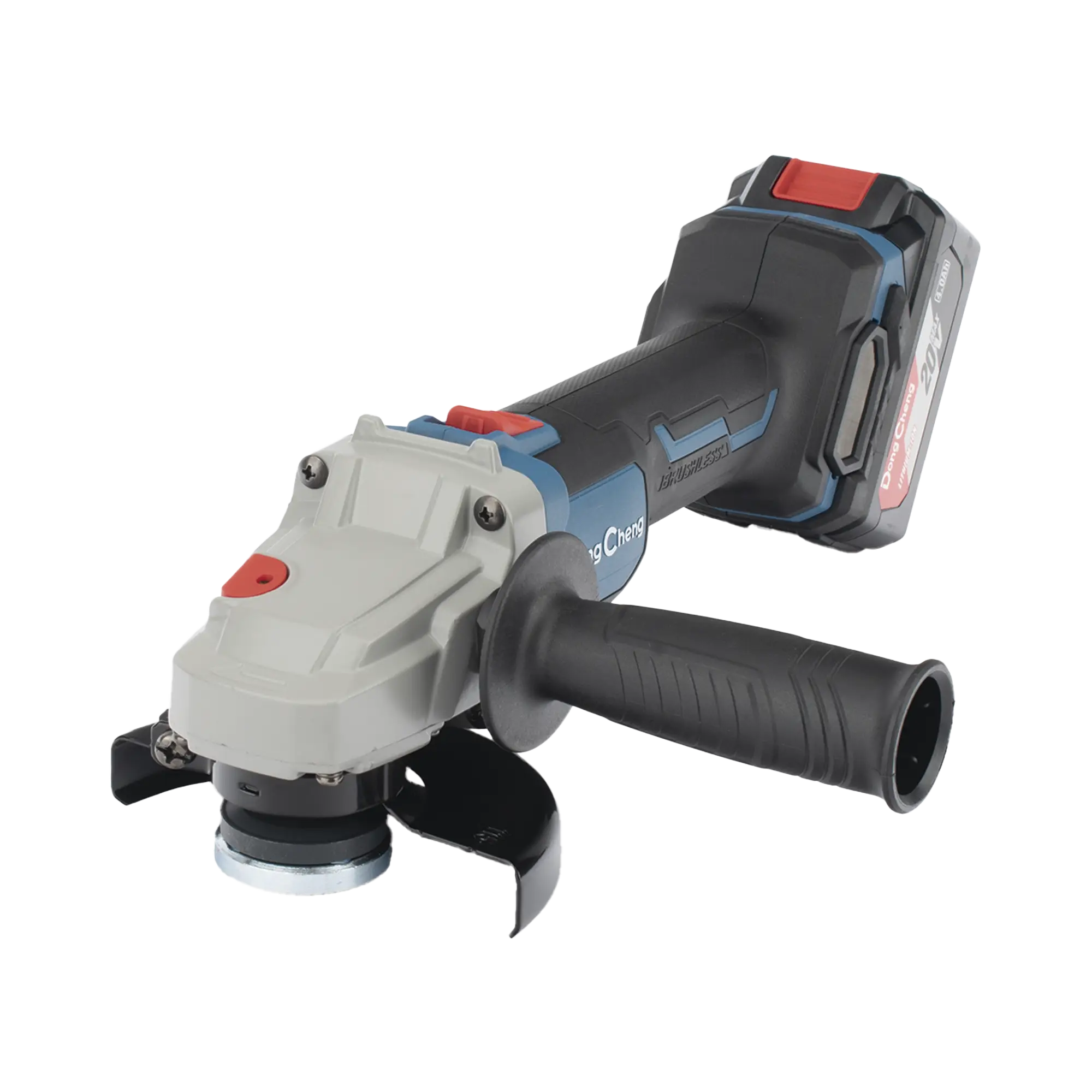 Amoladora Angular de 20Vcc, Disco de 4-1/2 in, Incluye 2 Baterías de 4.0Ah, Cargador y Estuche