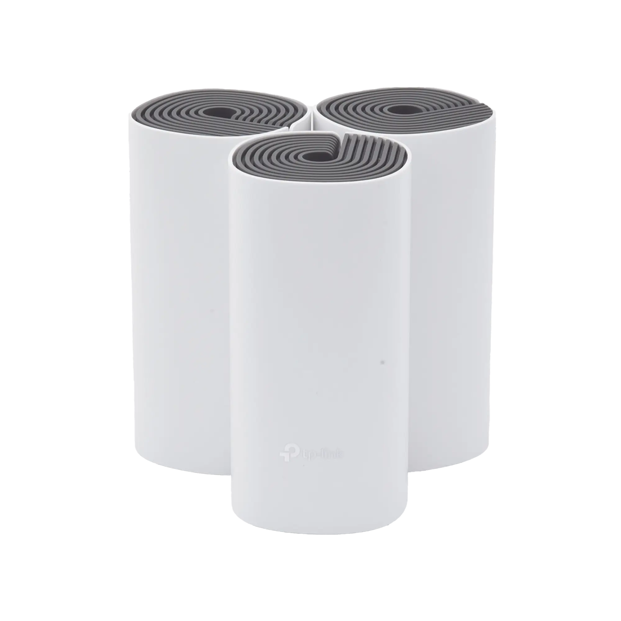 Kit de Router inalámbrico mesh Deco E4 para Hogar / Doble banda AC 1200 / 2 puertos 10/100 Mbps / Compatible con amazon alexa.