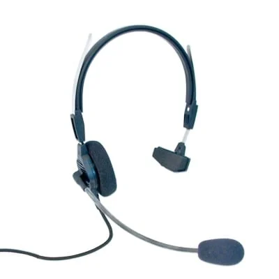 Diadema Micrófono / AudÃfono Estereol / Uso Rudo / Para Sistema de Despacho TELEX