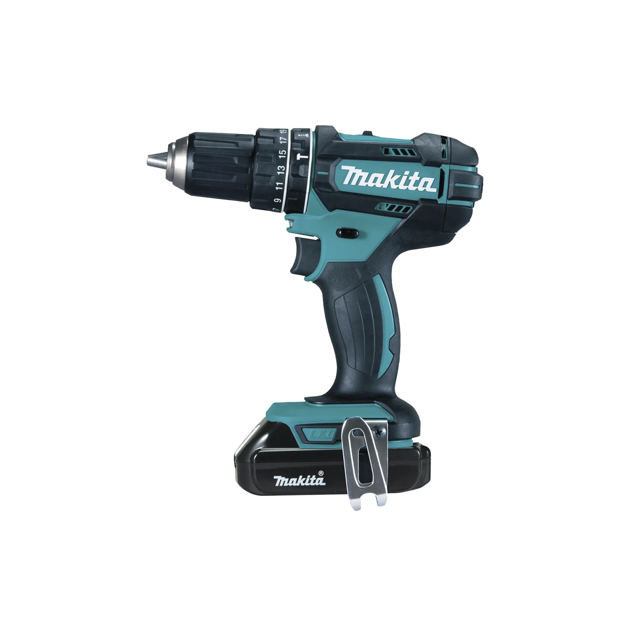 Rotomartillo/Taladro Inalámbrico (1/2″) de 1,900 RPM, 18Vcc, Torque 62 N.m (Incluye 2 Baterías y Cargardor).