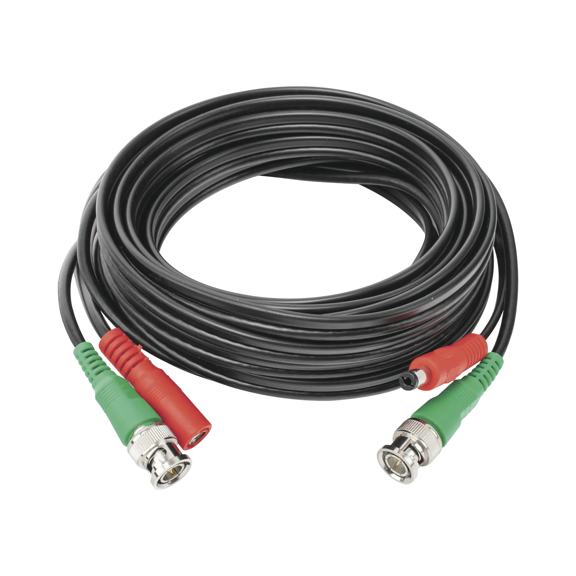 Cable coaxial ( BNC RG59 ) + Alimentación / SIAMÉS / 5 Metros / 100 % COBRE / Para Cámaras 4K  / Uso interior y exterior