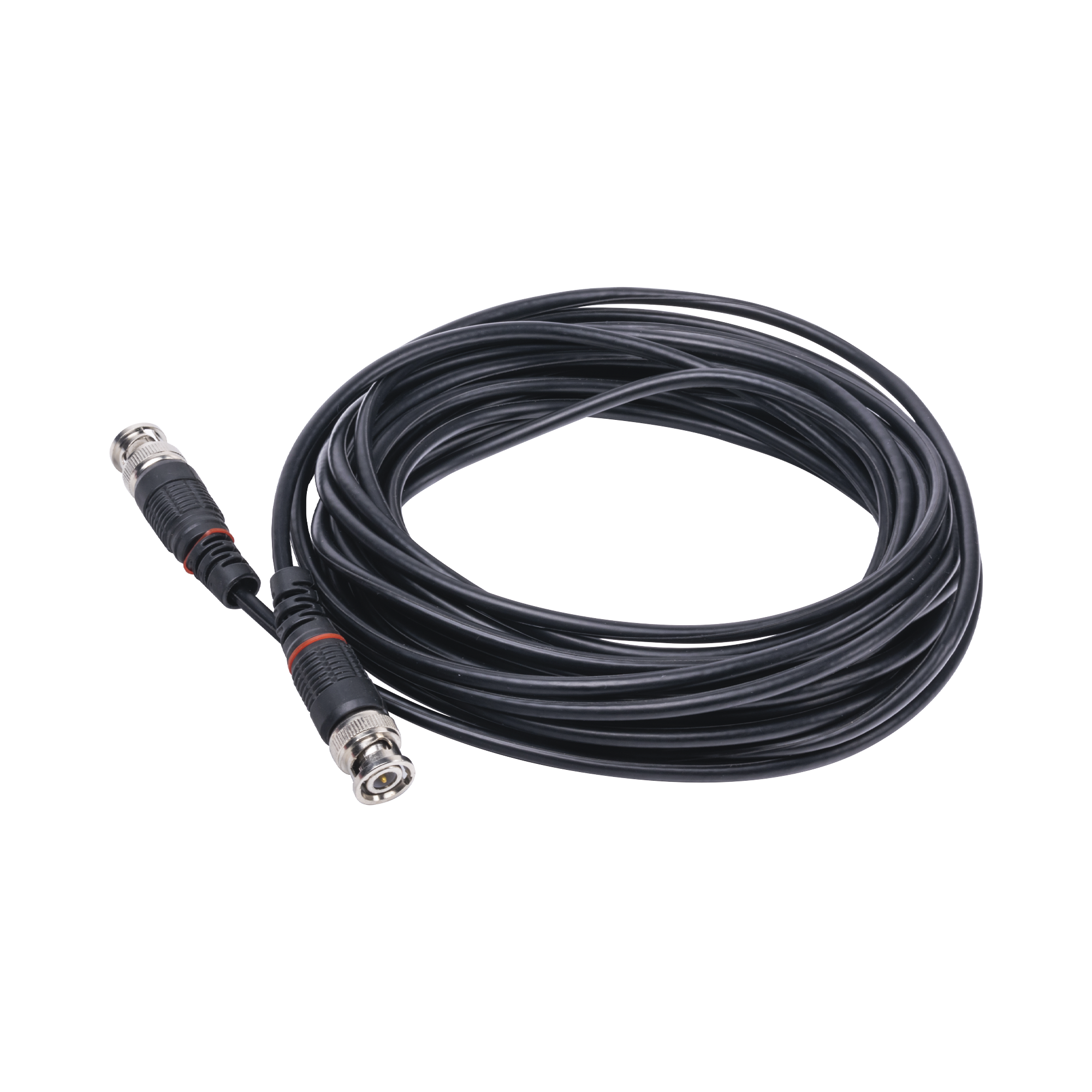Cable Coaxial Armado con Conector BNC (Video) / Longitud de 8 mts / Optimizado para Cámaras 4K / Uso en Interior