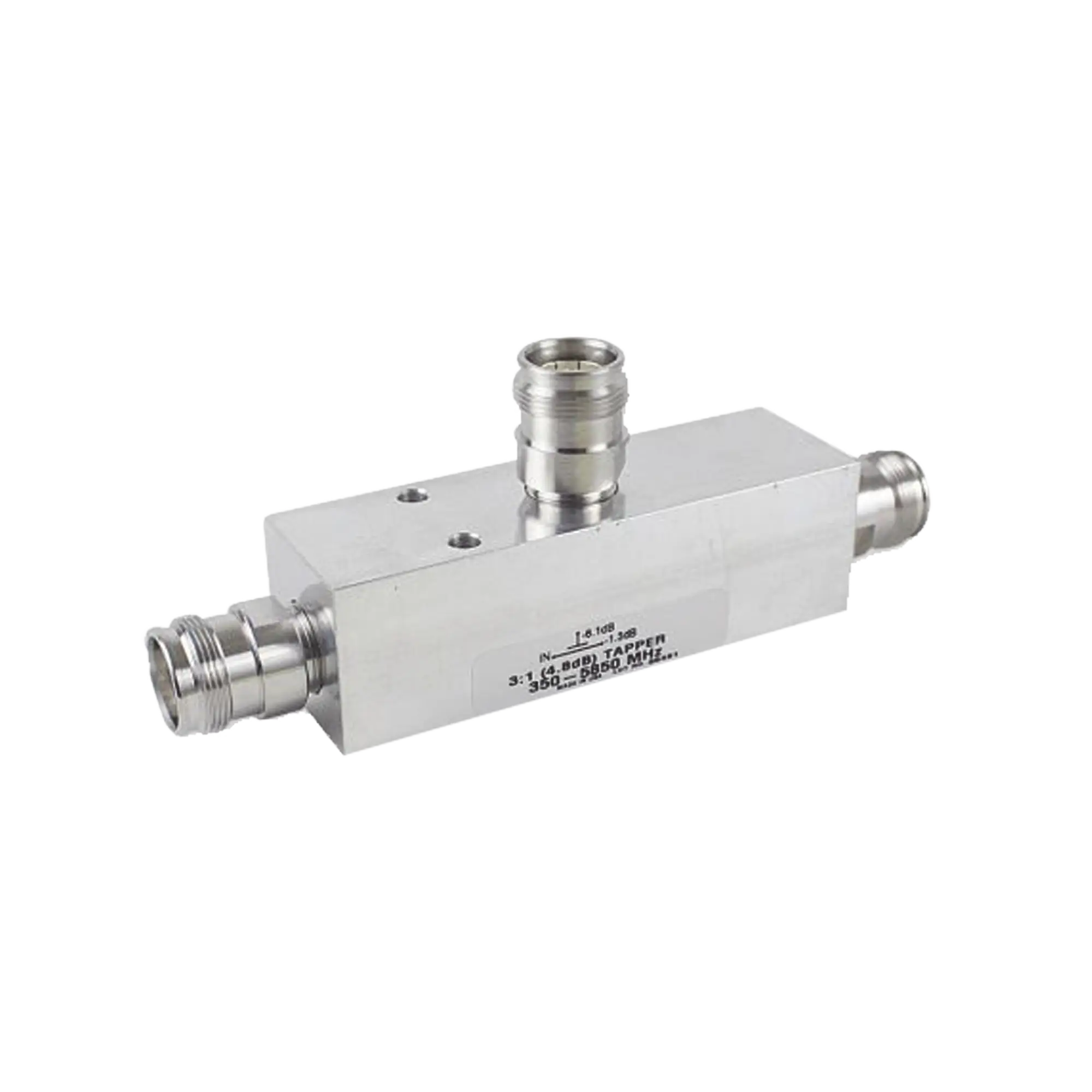 SEPARADOR 6dB (4:1) Tap 350-5930MHz 500W -161dBc 4.3-10 IP67 .