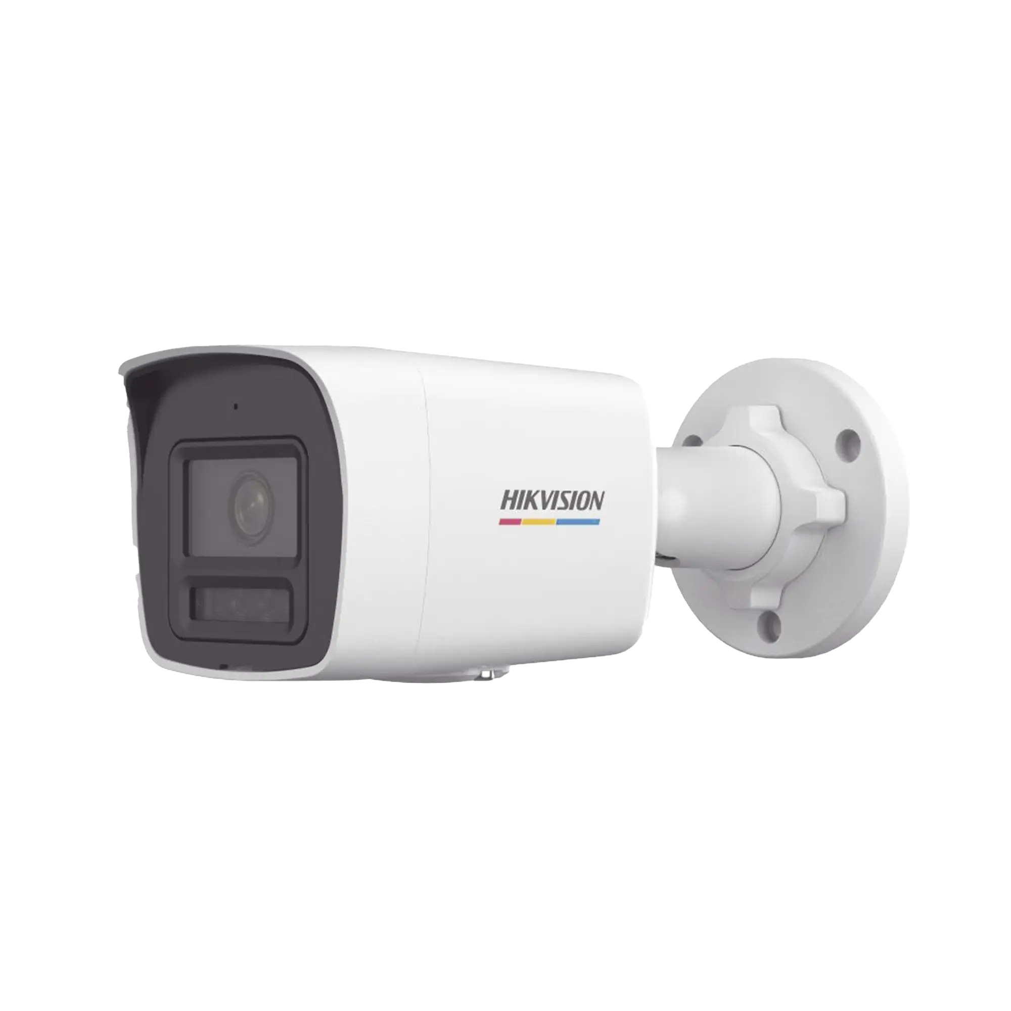 [Dual Light + ColorVu] Bala IP 2 Megapixel / Lente 2.8 mm / 30 mts IR + 30 mts Luz Blanca / Micrófono Integrado / ACUSENSE Lite / Exterior IP67 / dWDR / PoE / Micro SD