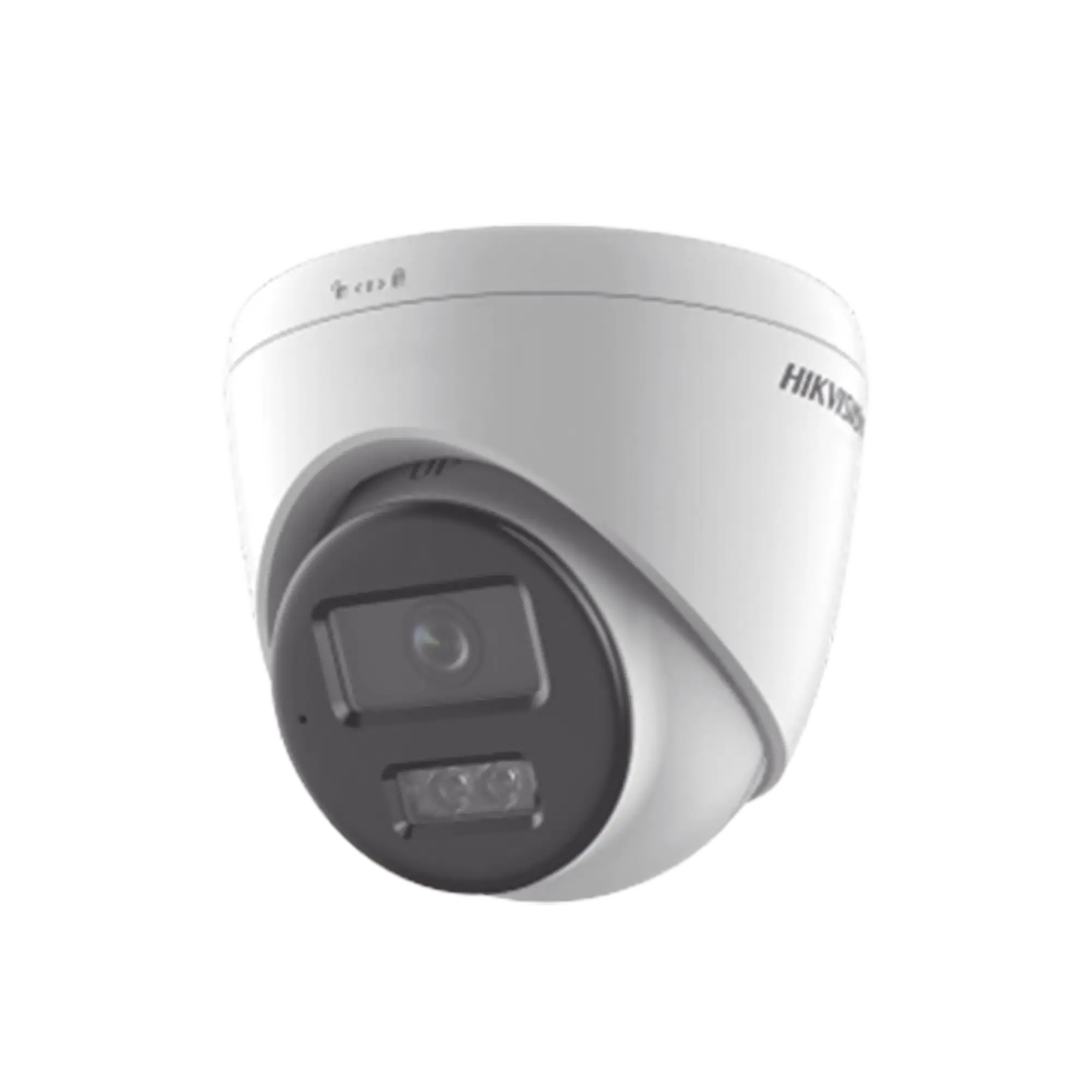 [Dual Light] Turret IP 6 Megapixel / Lente 2.8 mm / 30 mts IR + 30 mts Luz Blanca / Micrófono Integrado / ACUSENSE Lite / Exterior IP67 / H.265 / PoE / ONVIF / Micro SD