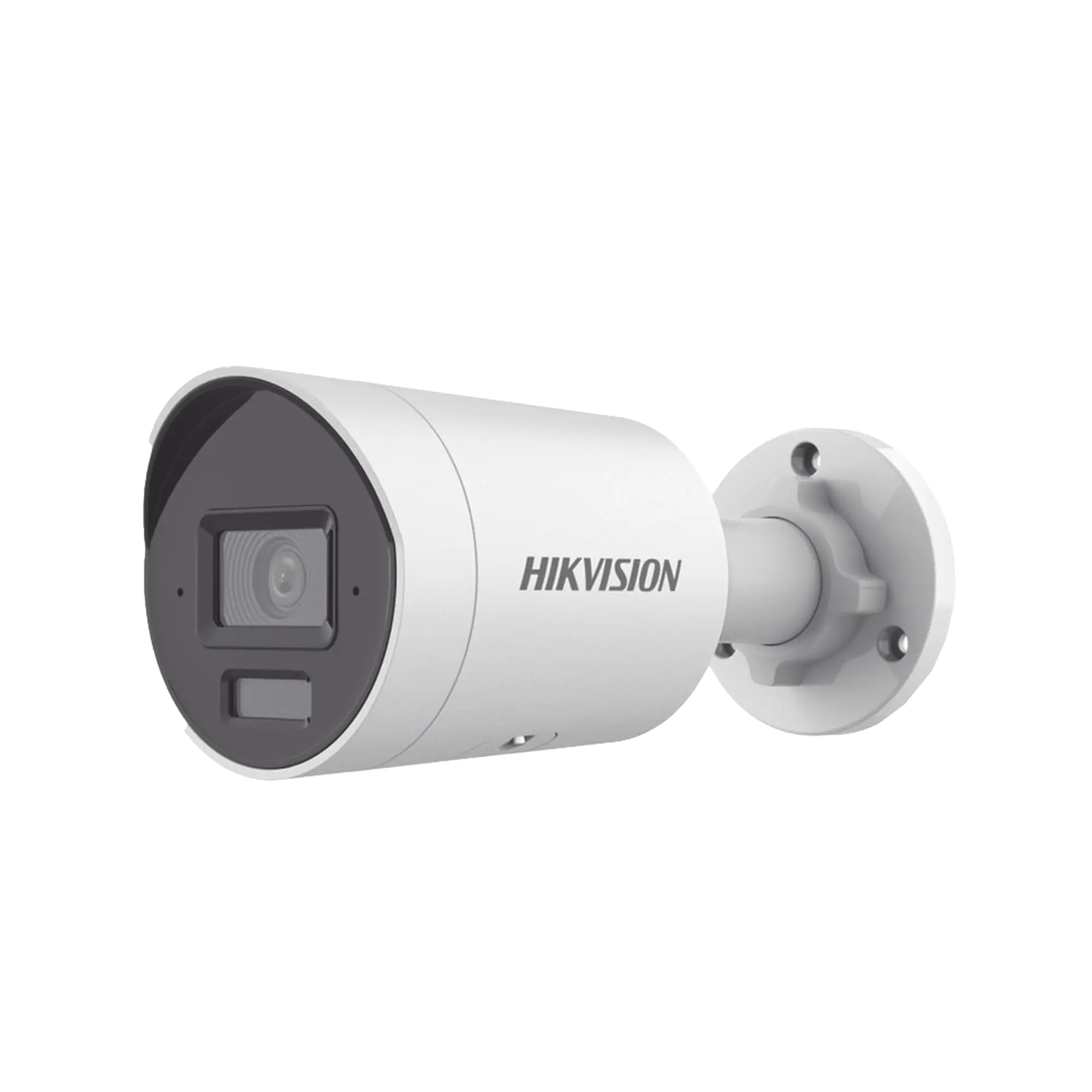 [Dual Light + 2 Micrófonos Integrados] Bala IP 8 Megapixel (4K) / Lente 2.8 mm / 40 mts Luz Blanca + 40 mts IR / ACUSENSE / Exterior IP67 / WDR 120 dB / PoE  / Micro SD / Metal / ACUSEARCH