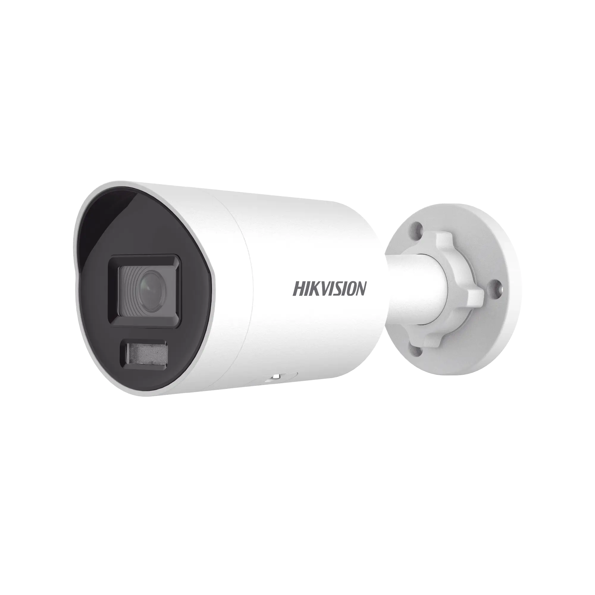 [Dual Light + ColorVu] Bala IP 8 Megapixel (4K) / Lente 2.8 mm / 40 mts IR + 40 mts Luz Blanca /  Microfono Integrado / Exterior IP67 /   WDR 130 dB / ACUSENSE (Filtro de Falsas Alarmas) / Captura Facial / PoE / Metal / ACUSEARCH