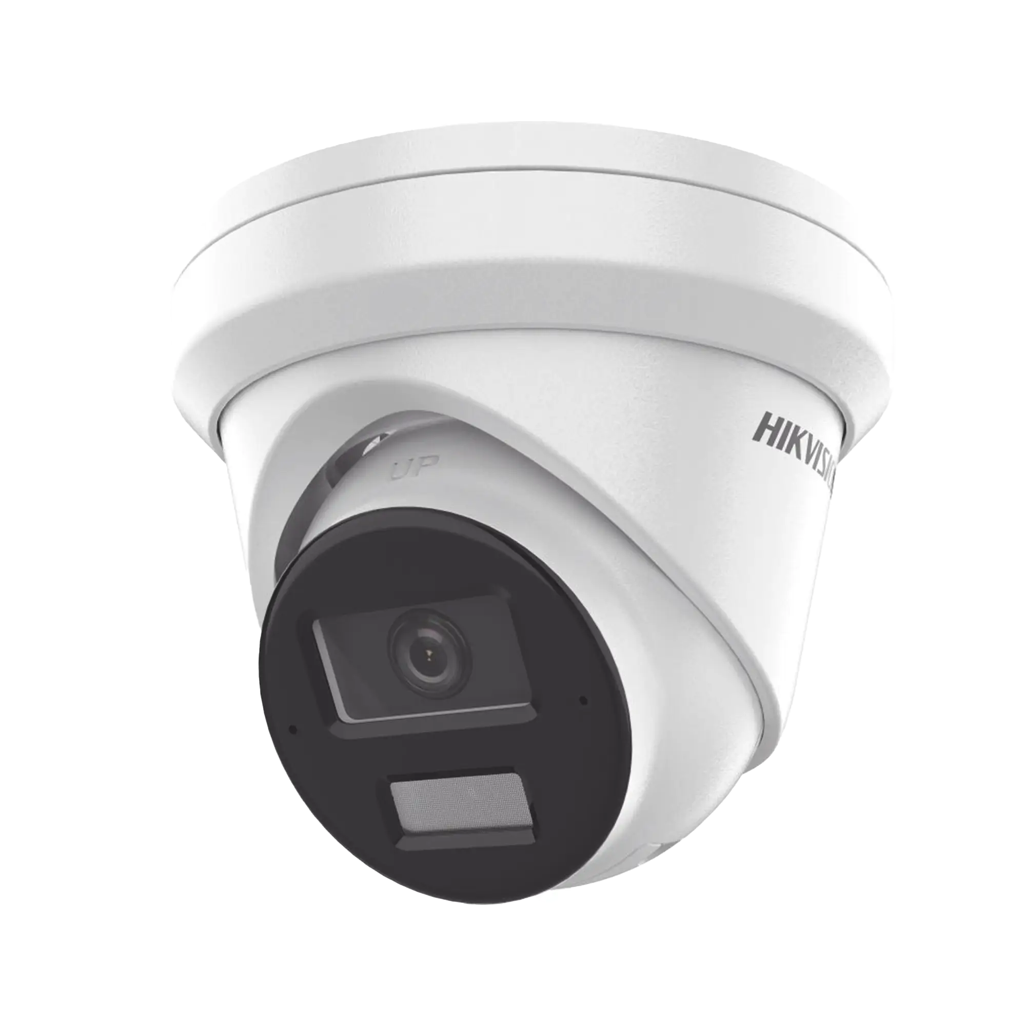 [Dual Light + 2 Micrófonos Integrados] Turret IP 4 Megapixel / Lente 2.8 mm / 30 mts Luz Blanca + 30 mts IR / ACUSENSE / Exterior IP67 / WDR 120 dB / PoE / ONVIF / Micro SD/SDHC/SDXC / Metal / ACUSEARCH