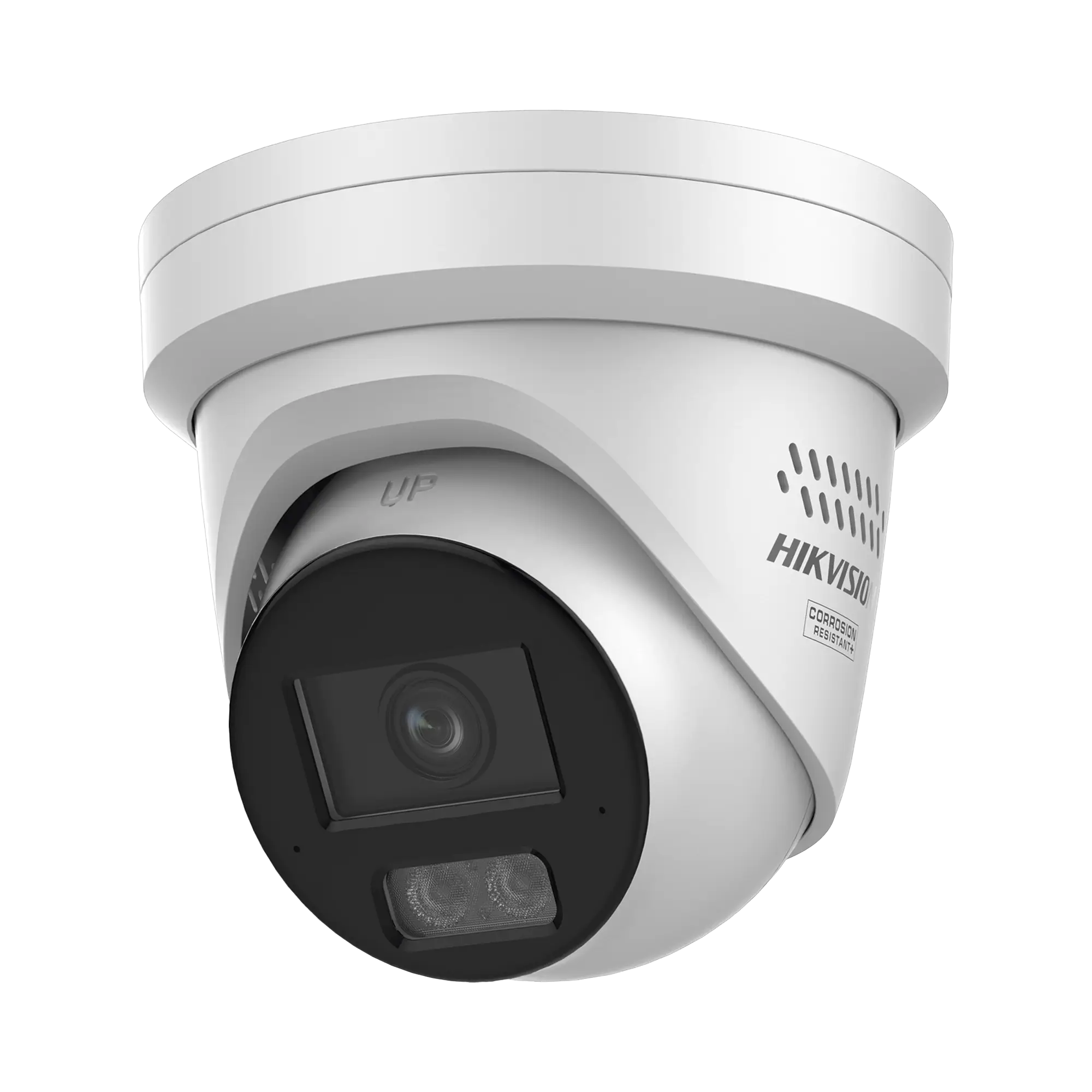 [Dual Light + ColorVu 3.0 + HikAI] Turret IP 6 Megapixel / Lente 2.8 mm / 30 mts IR + Luz Blanca / 2 Microfonos Integrados / Exterior IP67 / Estrobo Azul y Rojo / WDR 130 dB / ACUSENSE 3.0 / Metal / NEMA 4X / ACUSEARCH