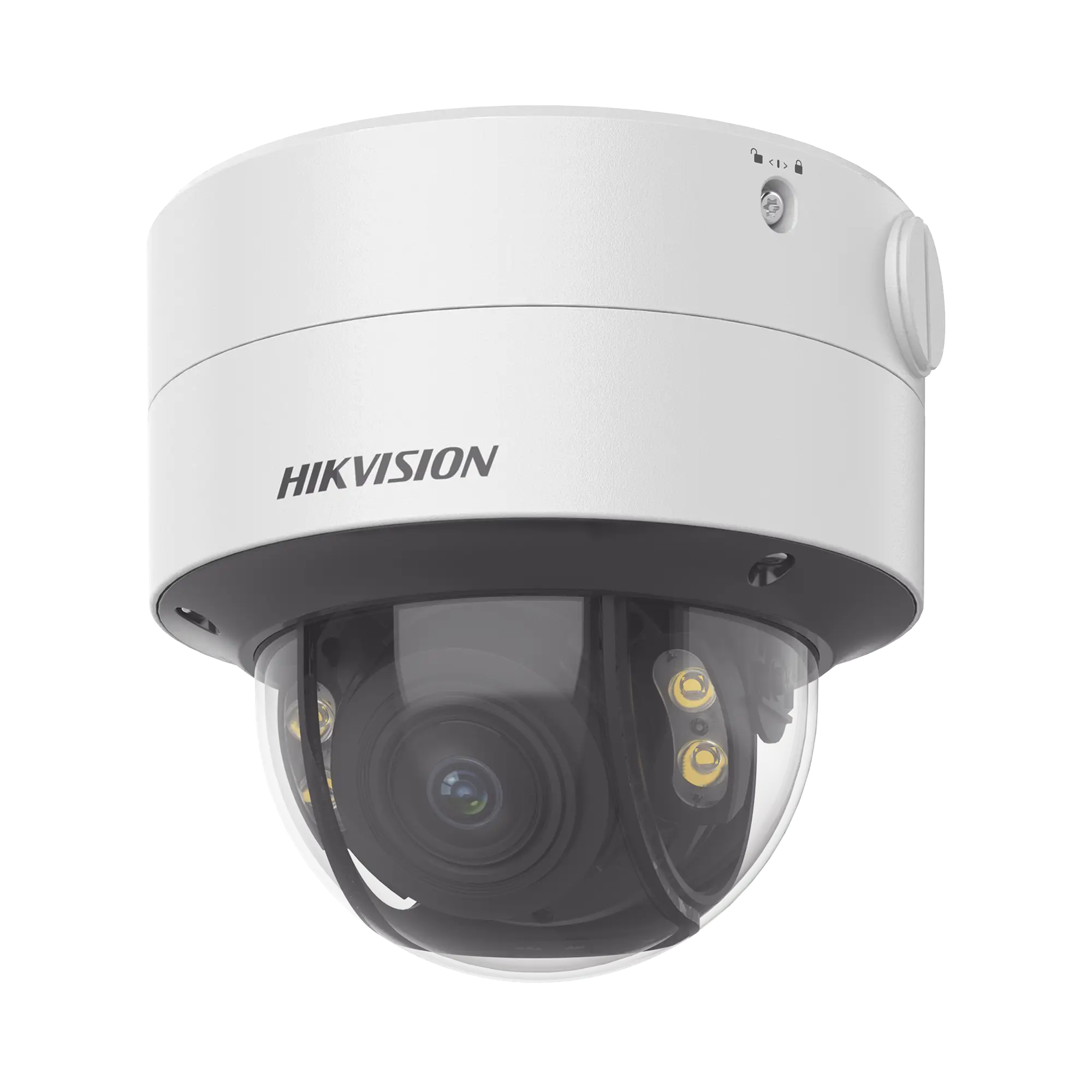 Domo IP 4 Megapixel / Imagen a Color 24/7 / Lente 3.6 – 9 mm / Luz Blanca 40 mts / WDR 130 dB / Exterior IP67 / IK10 / Captura Facial / ACUSENSE / MicroSD / ACUSEARCH