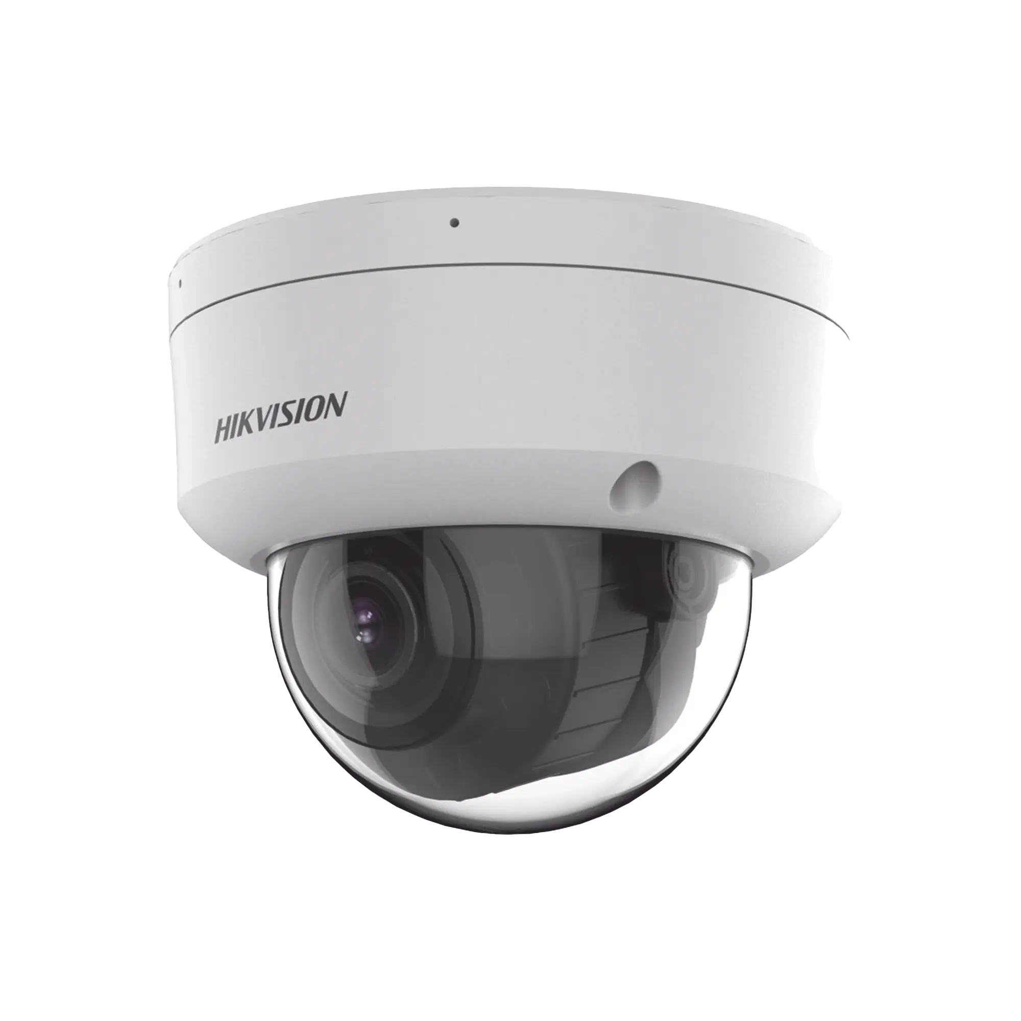 [Dual Light + 2 Micrófonos Integrados] Domo IP 8 MP (3840×2160) / Lente Mot. 2.8-12 mm / Smart IR + Blanco (40 m) / ACUSENSE / Exterior IP67 / IK10 / WDR 120 dB / PoE 802.3af / ONVIF / Alarmas I/O / Micro SD / Metal / ACUSEARCH