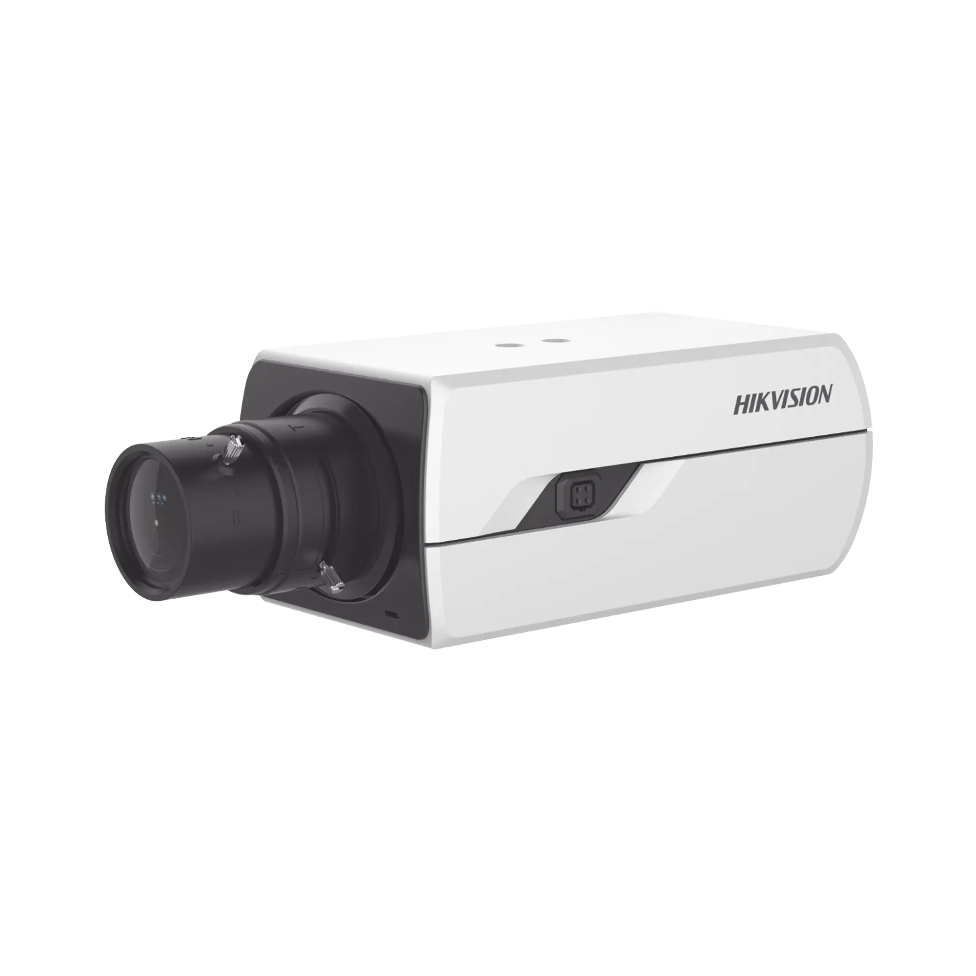 Camara Box IP 4 Megapixel / Serie PRO / DARKFIGHTER / PoE / 12 Vcc o 24 VCA / WDR 120 dB / ONVIF / RS-485 / BLC /  Entrada y Salida de Audio y Alarmas (No Incluye Lente) / Micro SD