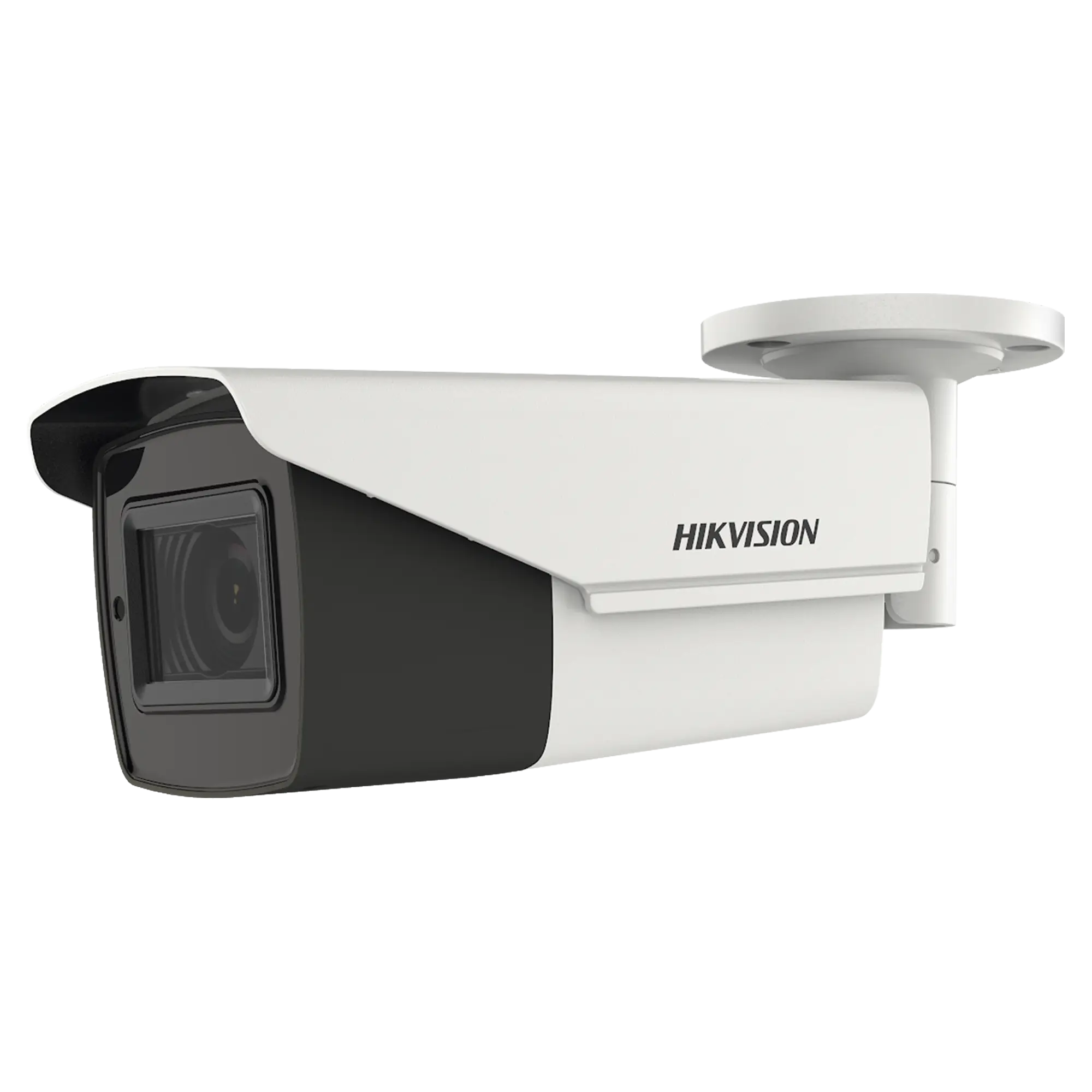 Bala TURBOHD 4K (8 Megapixeles) / Lente Mot. 2.7 a 13.5 mm / IR EXIR Inteligente 80 mts / Exterior IP67 / Soporta 12 Vcc & 24 VCA / dWDR