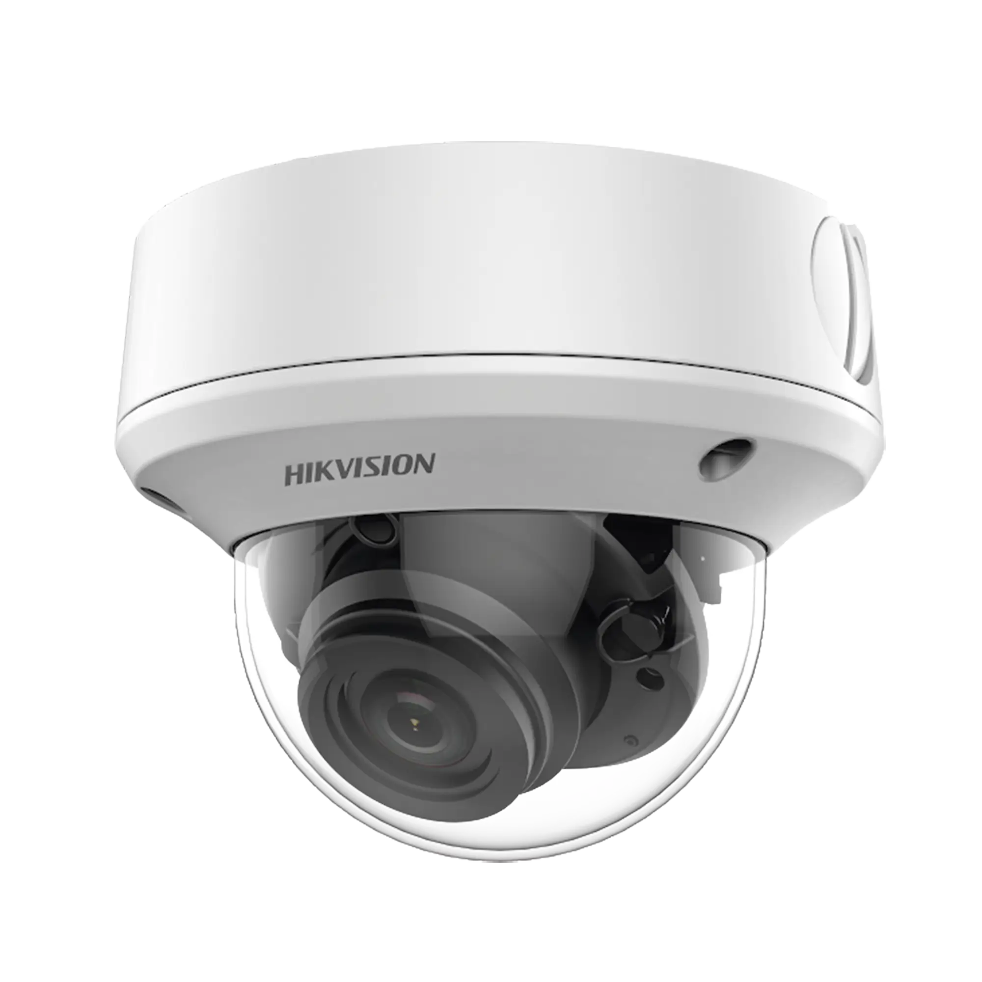 Domo TURBOHD 4K (8 Megapixel) / Lente Mot. 2.7 a 13.5 mm / 40 mts IR EXIR / IP67 / 12 Vcc / 24 VCA / TVI-AHD-CVI-CVBS / 9 a 15 Vcc