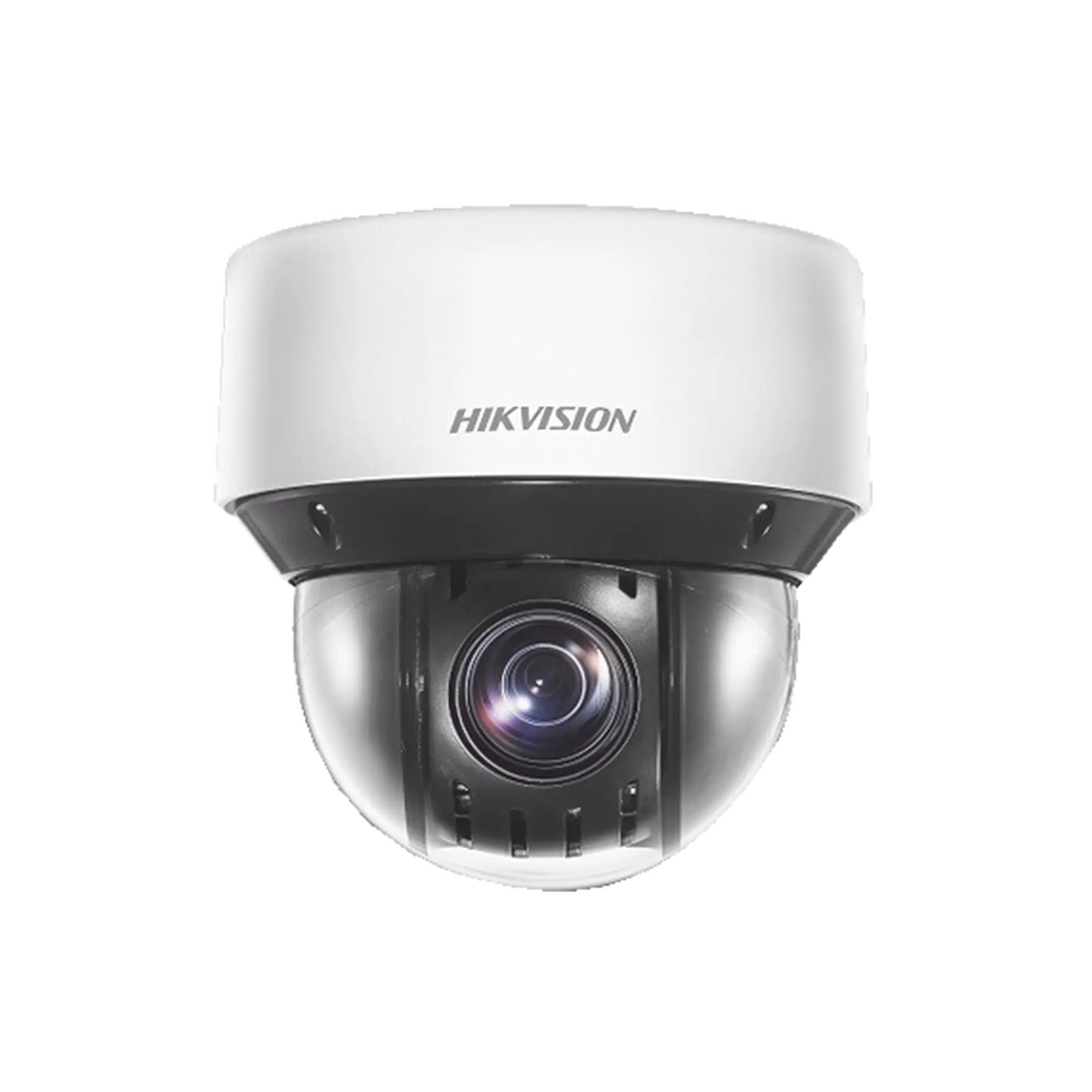 Mini Domo IP PTZ 2 Megapixel / 25X Zoom / 50 mts Luz Infrarroja Inteligente (Visión Nocturna) / Autoseguimiento / WDR 120 dB / PoE+ / IP66 / Ultra Baja Iluminación / MicroSD