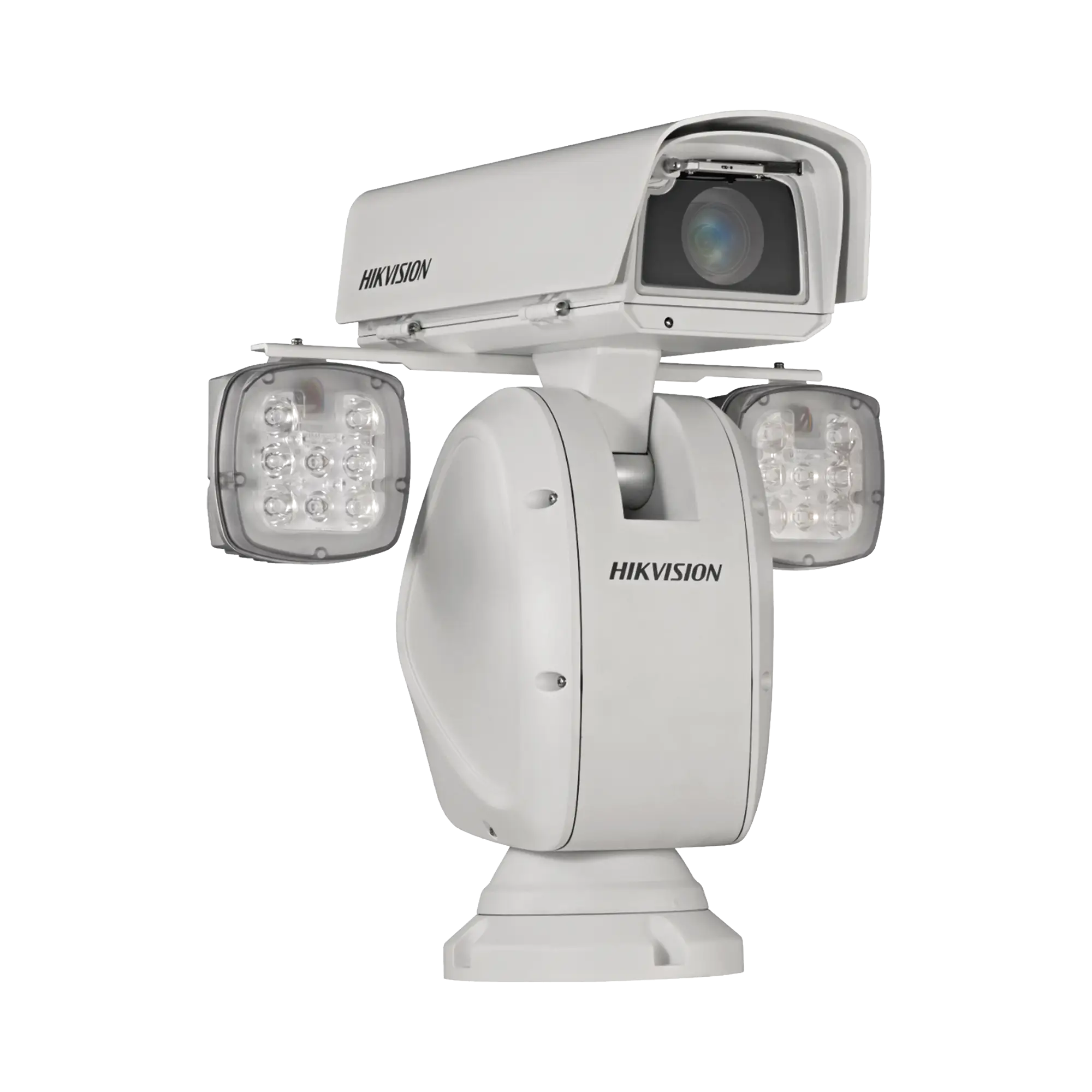 PTZ IP 2 Megapixel / Punta de Poste  / 50X Zoom / 1000 mts IR LASER / Exterior IP66 / 60 IPS / EIS / WDR 120 dB / Wiper / Defog / MicroSD