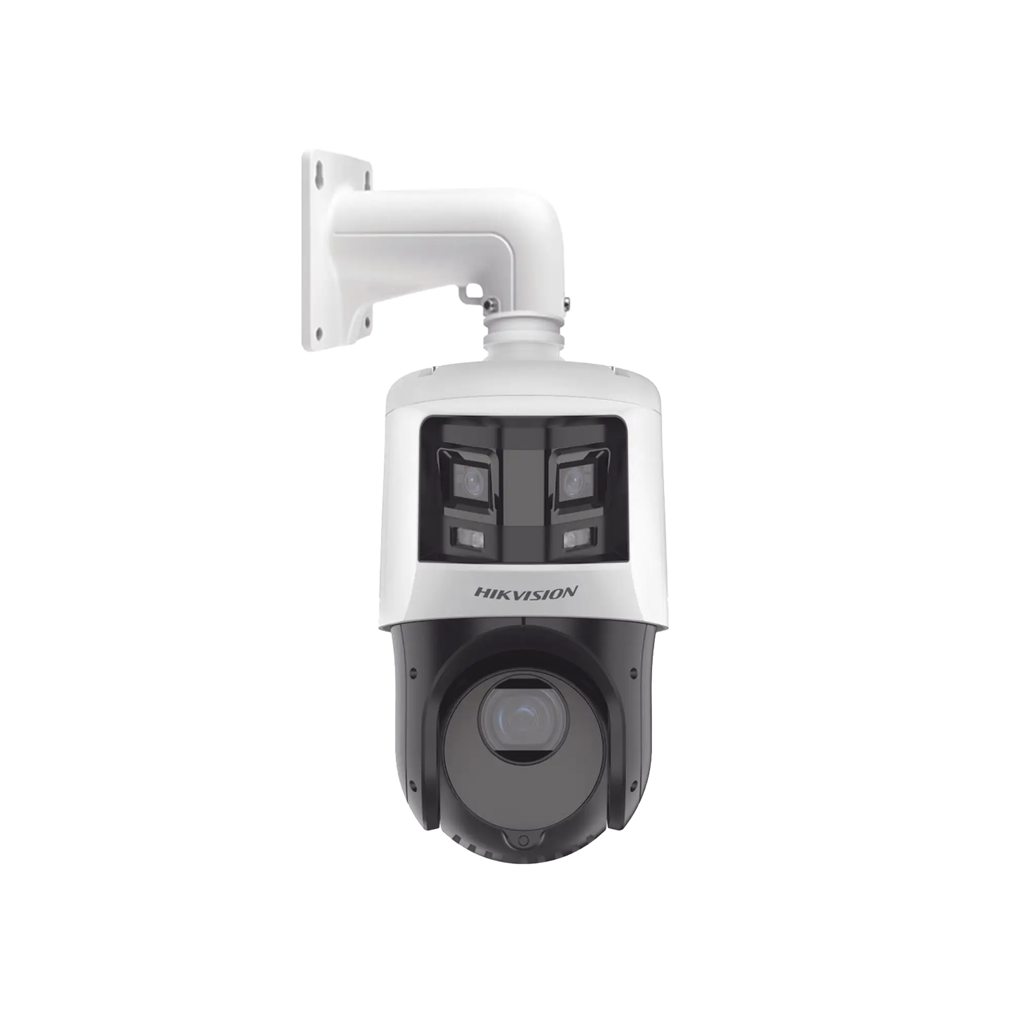 [TandemVu] PTZ IP 4 Megapixel con Cámara Panoramica 6 Megapixel / 25X Zoom / 100 mts IR / IP66  / WDR / PoE+ / Entrada-Salida de Audio y Alarma / Ultra Baja Iluminación / Micro SD