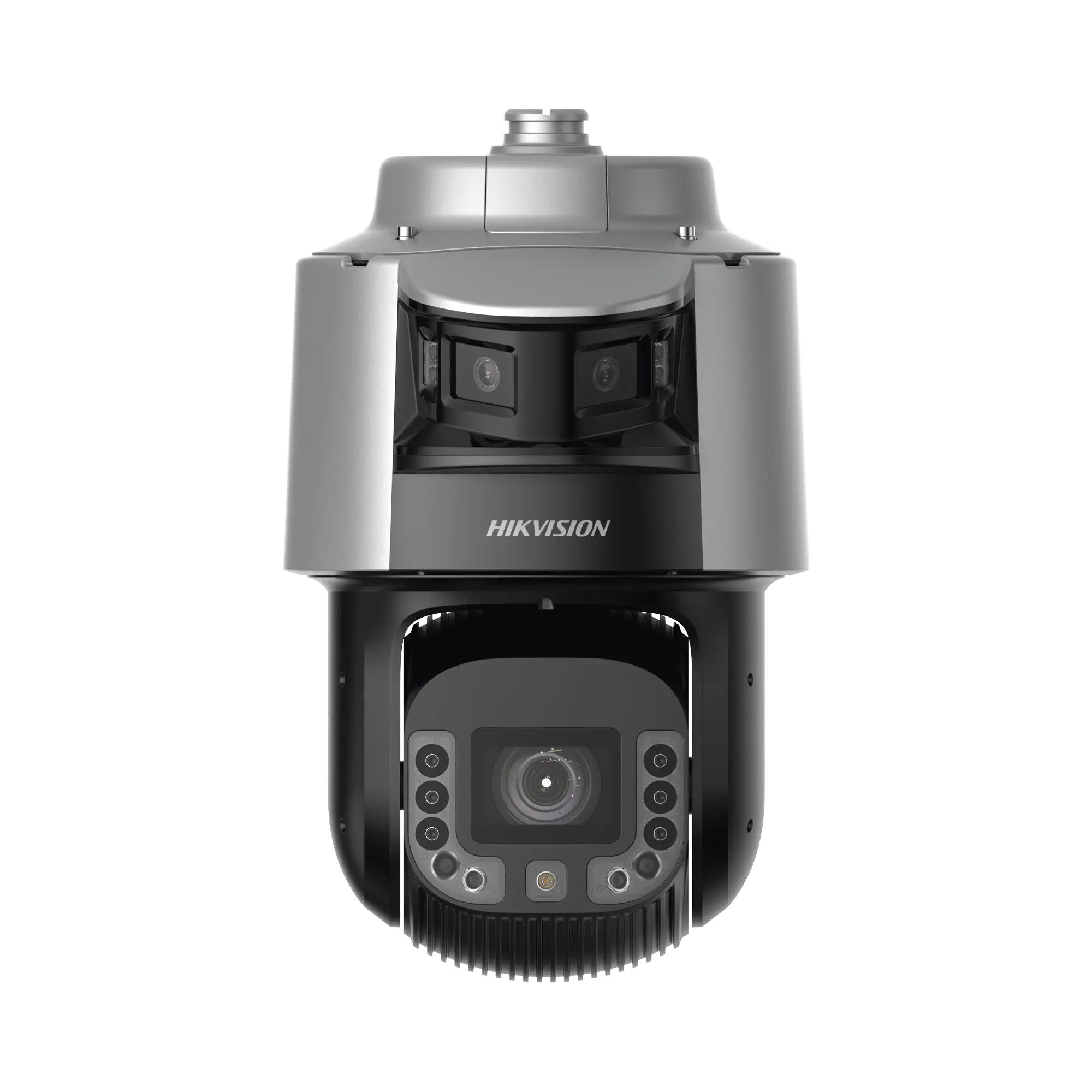 [TandemVu] Domo PTZ IP 4 Megapixel con Cámara Panoramica 180º de 6 Megapixel / 42X Zoom / 300 mts IR y 30 mts Luz Blanca / IP67 / IK10  / Autoseguimiento / Wiper / Deep learning / Entrada-Salida de Audio y Alarma / Ultra Baja Iluminació