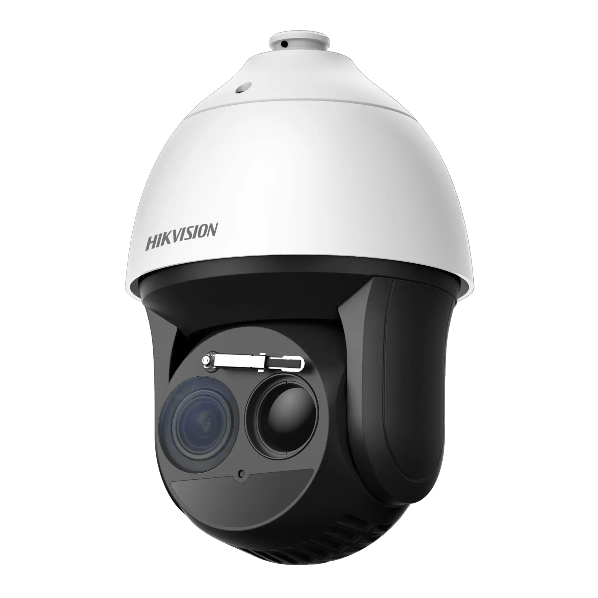 PTZ IP Dual / Lente Térmico 9mm / Lente óptico 4 Megapixel / 40X Zoom / 200 mts IR / WDR 120dB / Exterior IP66 / MicroSD