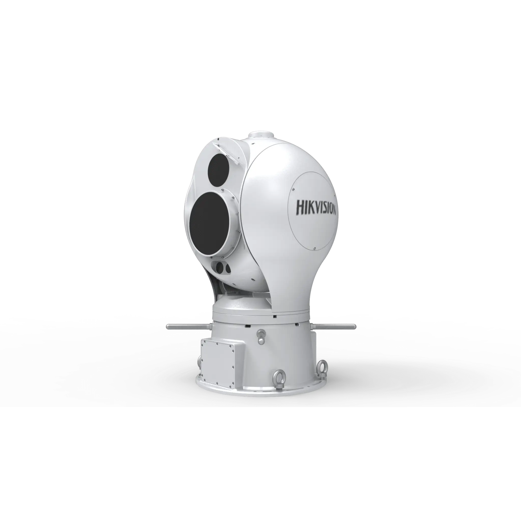 PTZ Punta de Poste IP Dual / Lente Térmico de 38 a 190 mm (1280 X 1024) / Lente Óptico 100X Zoom (2 Megapixel) / 3 Kms de IR Laser / 48 VCD / IP67 / Detección de Fuego / Analiticas de Video
