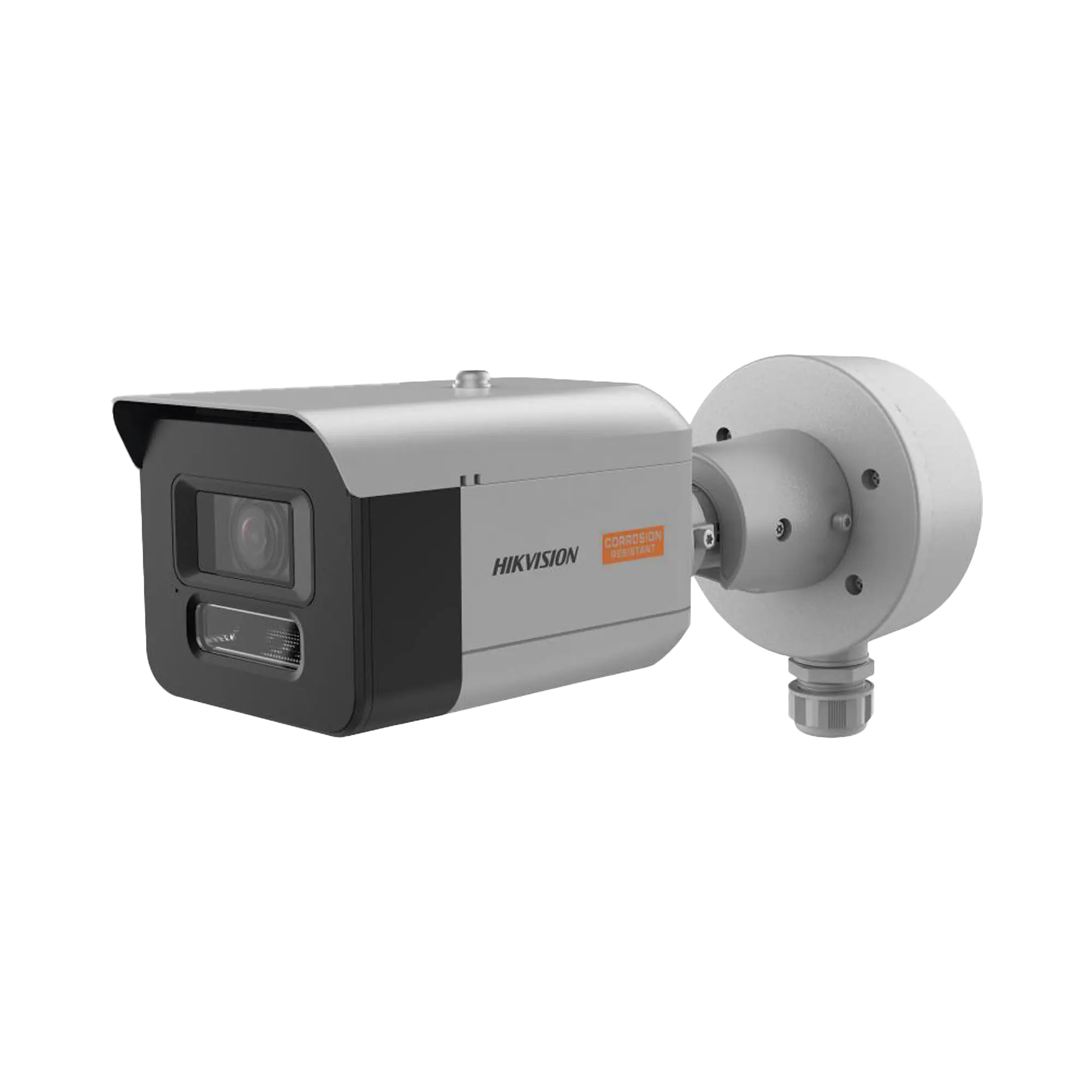 Bala IP 4 Megapixel / Lente 2.8 mm / Polimero Anticorrosivo (Ideal para Zonas Costeras o Alta Salinidad) / ColorVu / 40 Metros Luz Blanca / WDR 120 dB / Exterior IP68 / ONVIF / C5-M / NEMA 4X