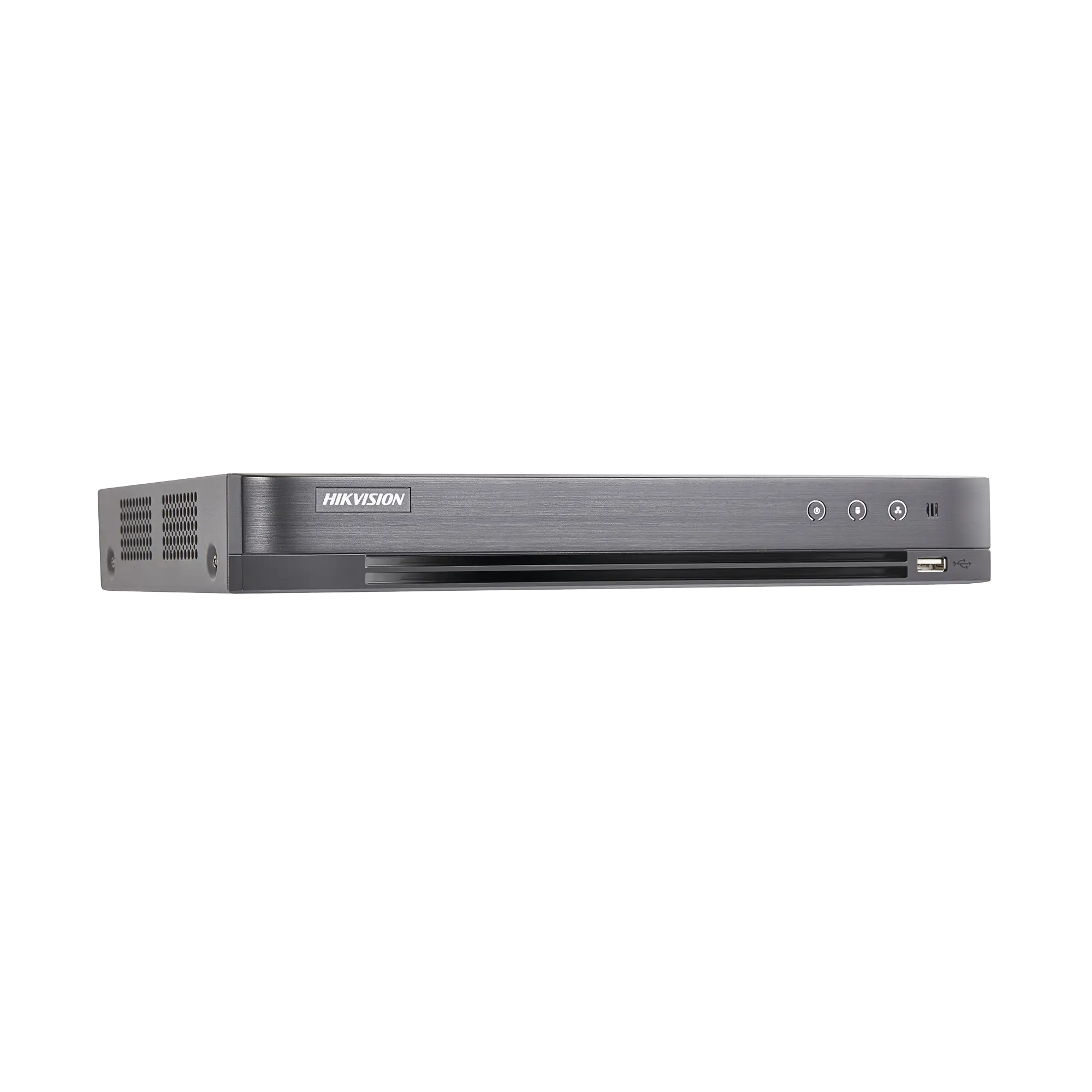 DVR 4 Megapixel / 8 Canales TURBOHD + 4 Canales IP / 1 Bahía de Disco Duro / 1 Canal de Audio / Audio por coaxitron / Vídeoanálisis