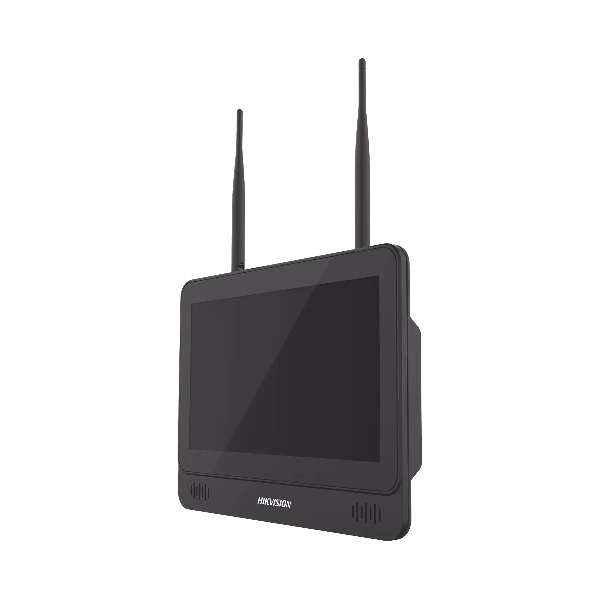 NVR 4 Megapixel / Pantalla LCD 11.6″ / 4 canales IP / 1 Bahía de Disco Duro / 2 Antenas Wi-Fi / Salida de Vídeo Full HD