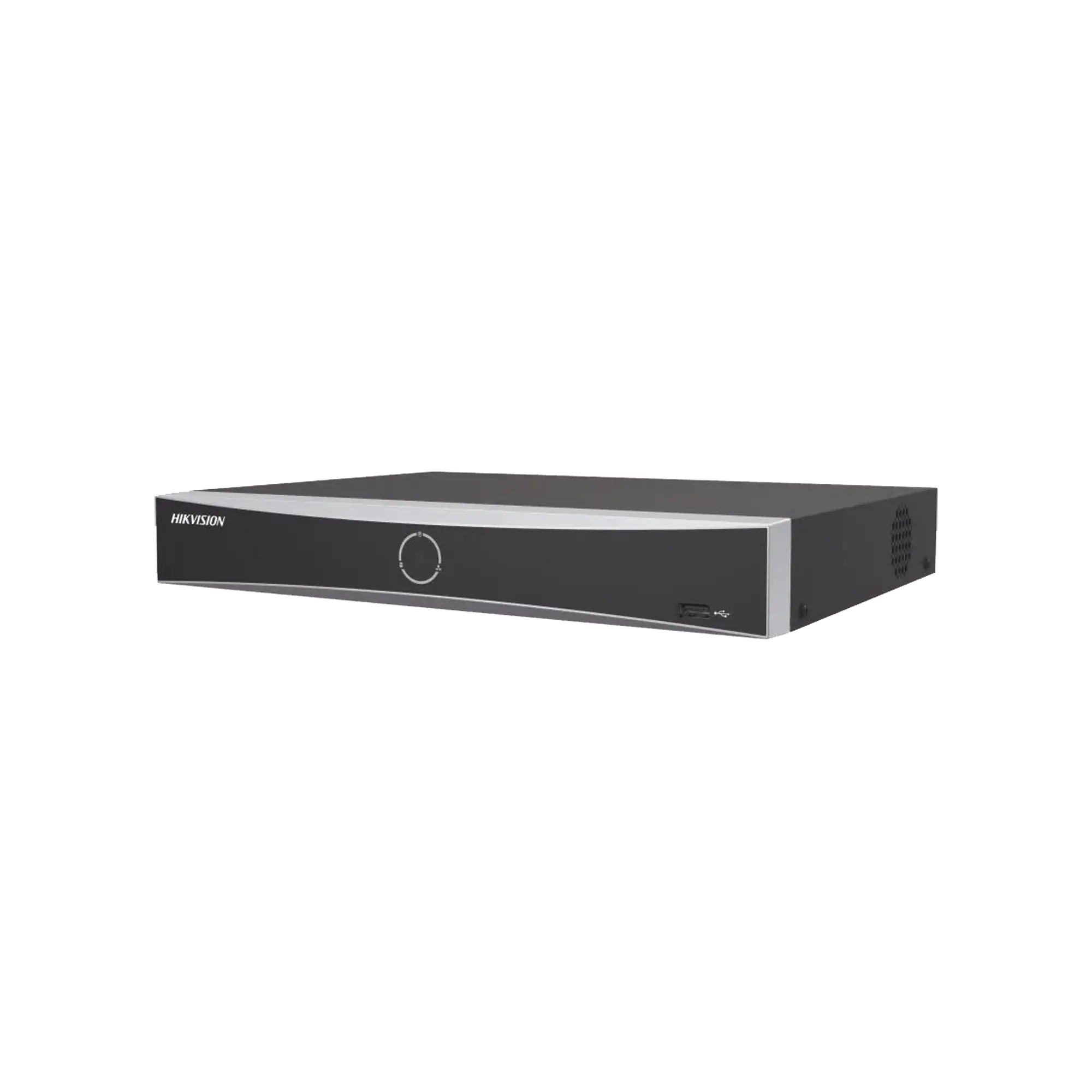NVR 12 Megapíxel (4K) / 8 canales IP / 8 Puertos PoE+ / Reconocimiento Facial / AcuSense (Evita Falsas Alarmas) / 1 Bahías de Disco Duro / HDMI en 4K / 300 Metros PoE Modo Extendido
