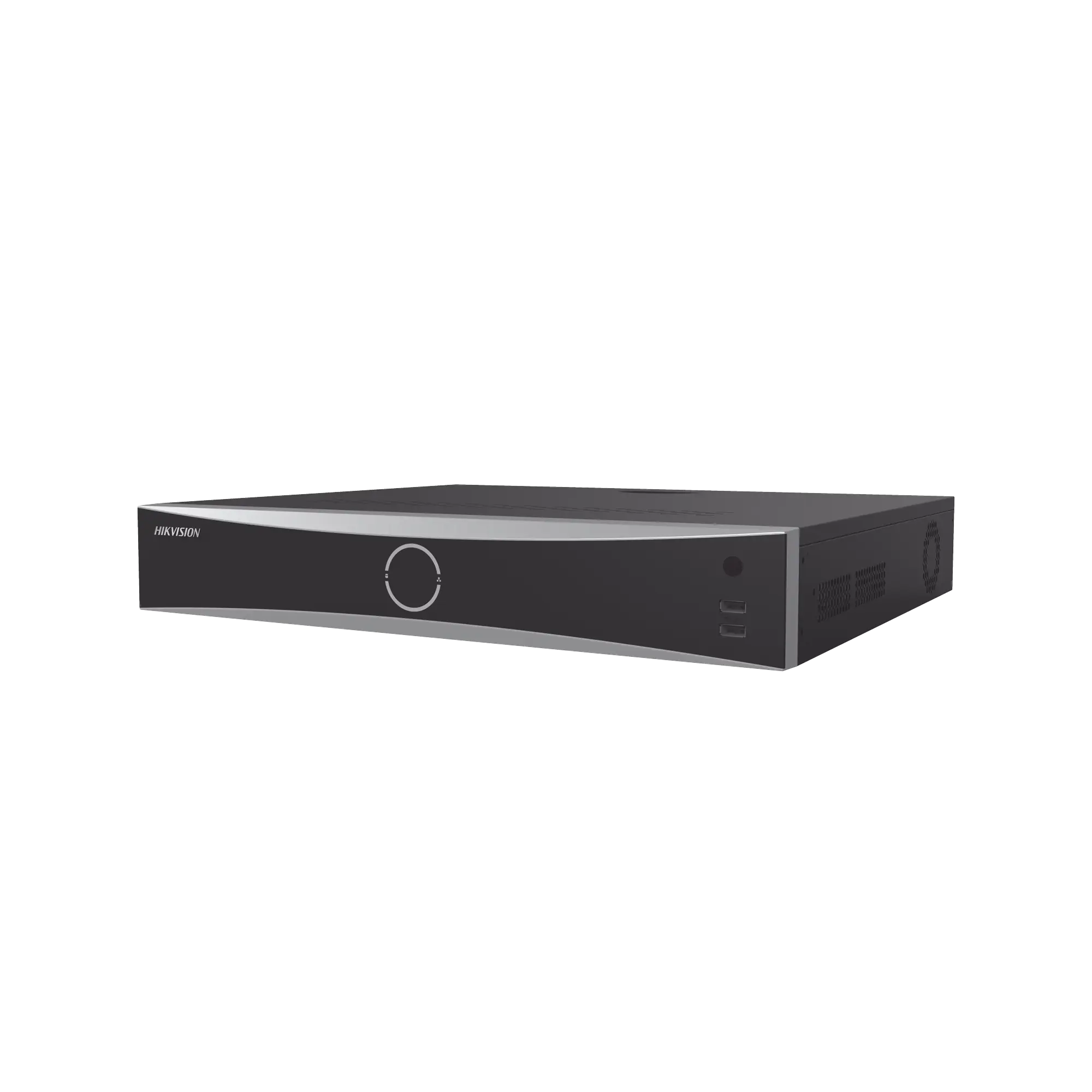 NVR 12 Megapixel (4K) / 16 canales IP / 16 Puertos PoE+ / AcuSense (Evita Falsas Alarmas) / Reconocimiento Facial / 4 Bahías de Disco Duro / Switch PoE 300 mts  / HDMI en 4K / Alarmas I/O