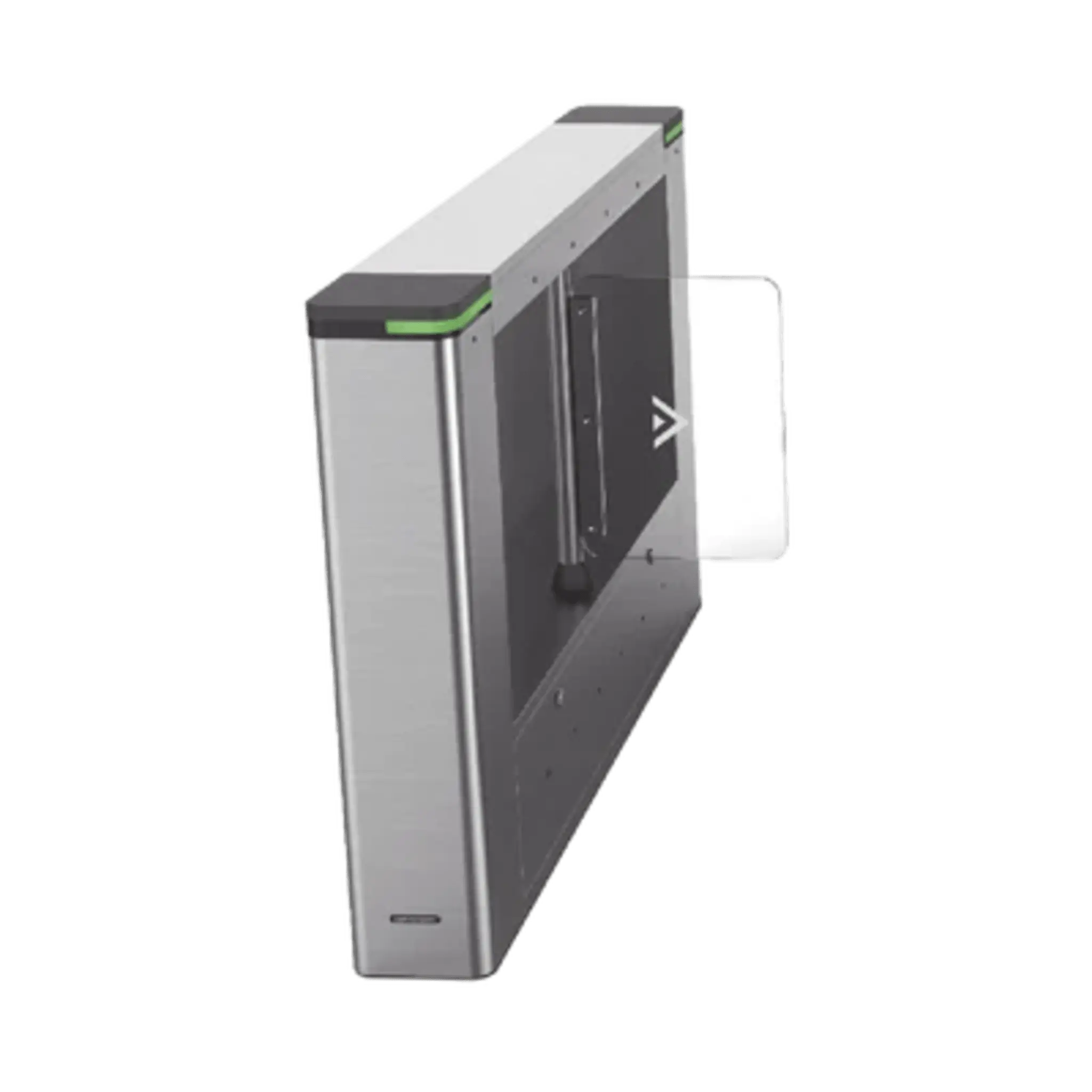 Torniquete IZQUIERDO con Sistema de Descarga Electrostatica ESD / Carril de 65 cms / Incluye Lector de Tarjeta / 6,000,000 MCBF / Administrable por software / Requiere Torniquete Derecho