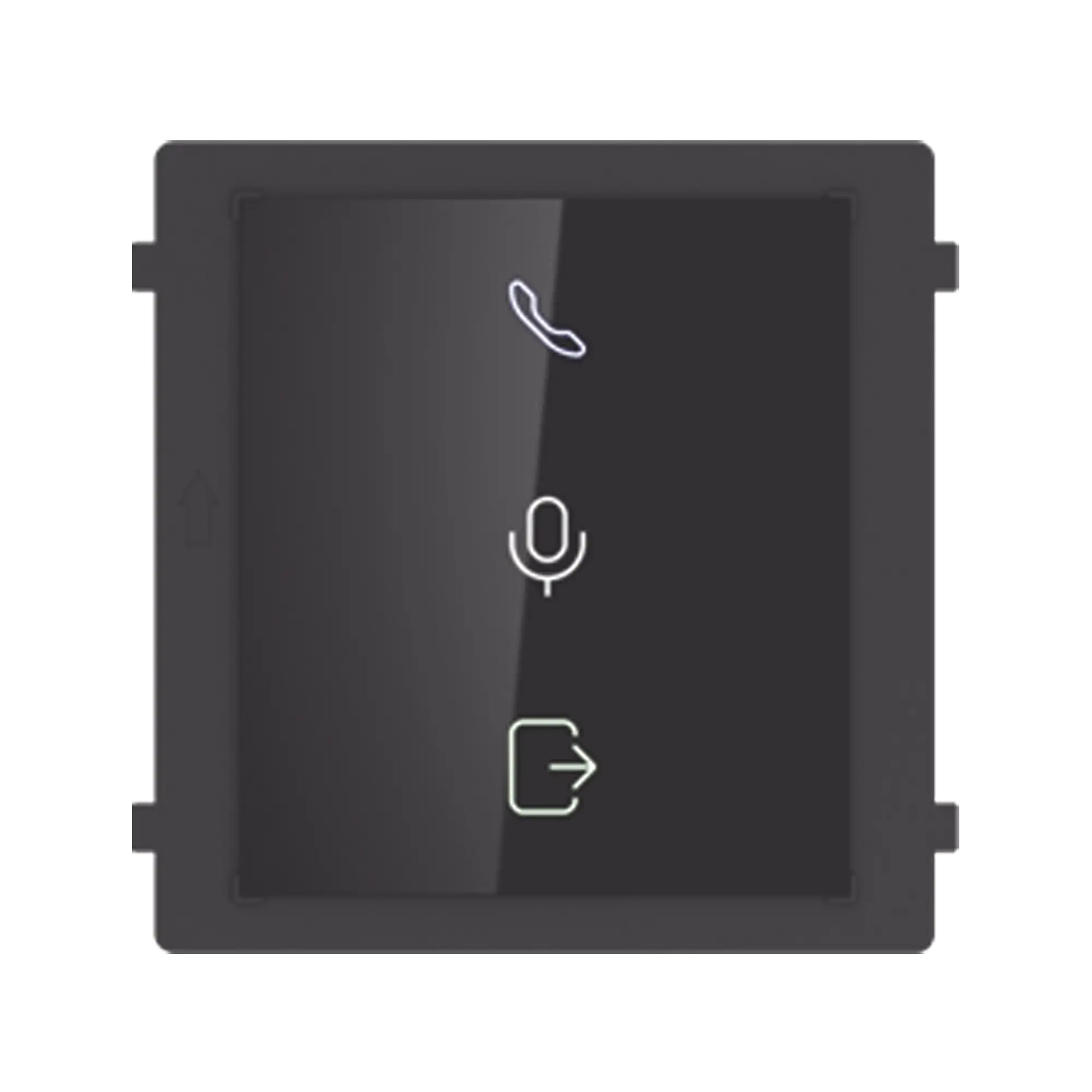 Modulo para Indicar Recepción de Llamada / Apertura de Puerta o Audio Bidireccional en Videoportero IP Modular