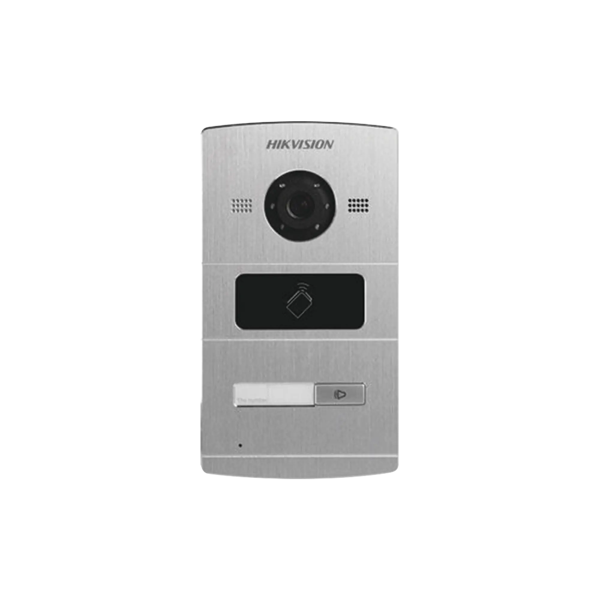 Frente de Calle IP 1.3 Megapixel / Lector de Tarjetas MIFARE para Función de Acceso / Compatible con Videoportero IP HIKVISION