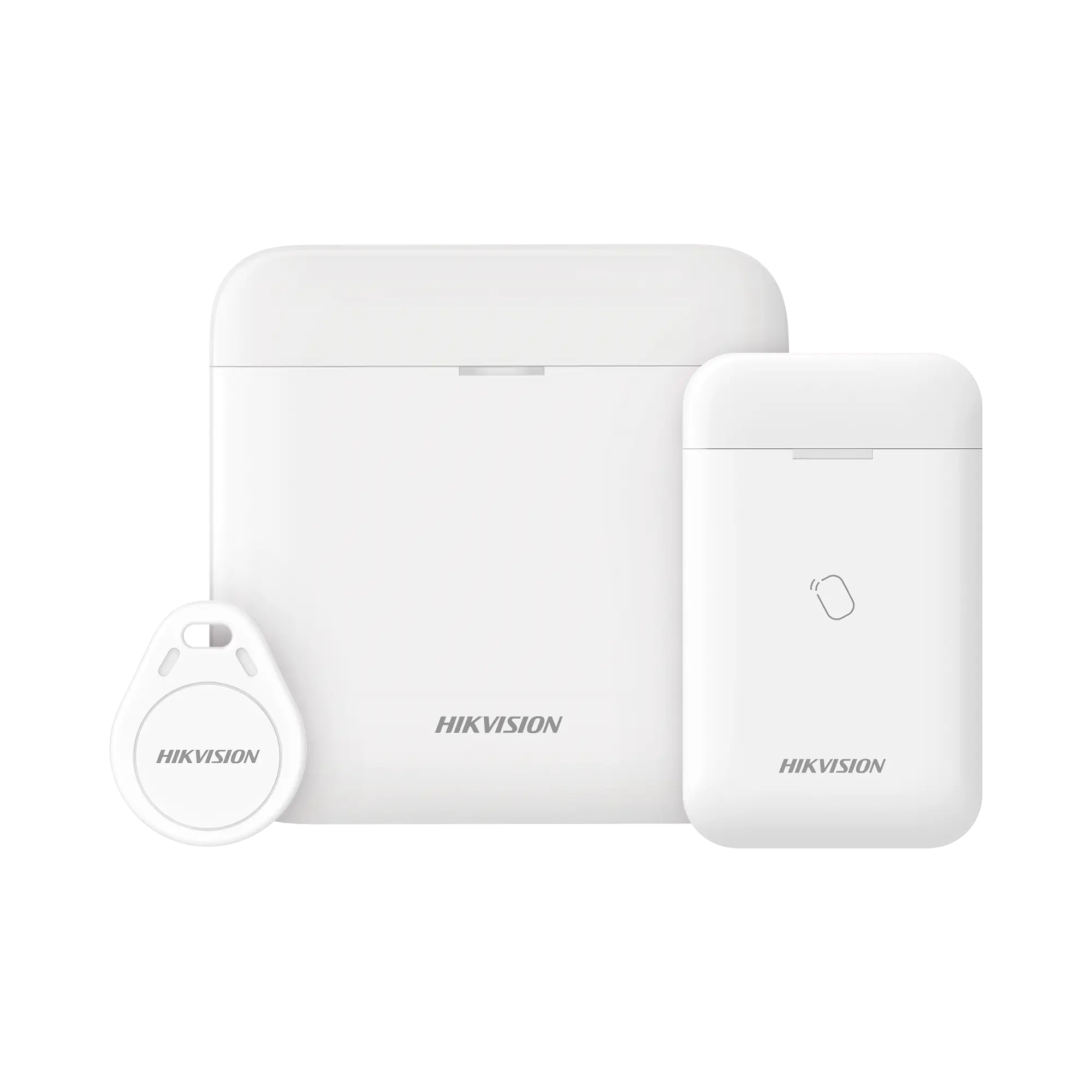 (AX PRO) KIT de Alarma AX PRO para RONDINES / Incluye: 1 Hub con bateria de respaldo / 1 Lector Tag / 1 Tag / Compatible con Hik-Connect P2P